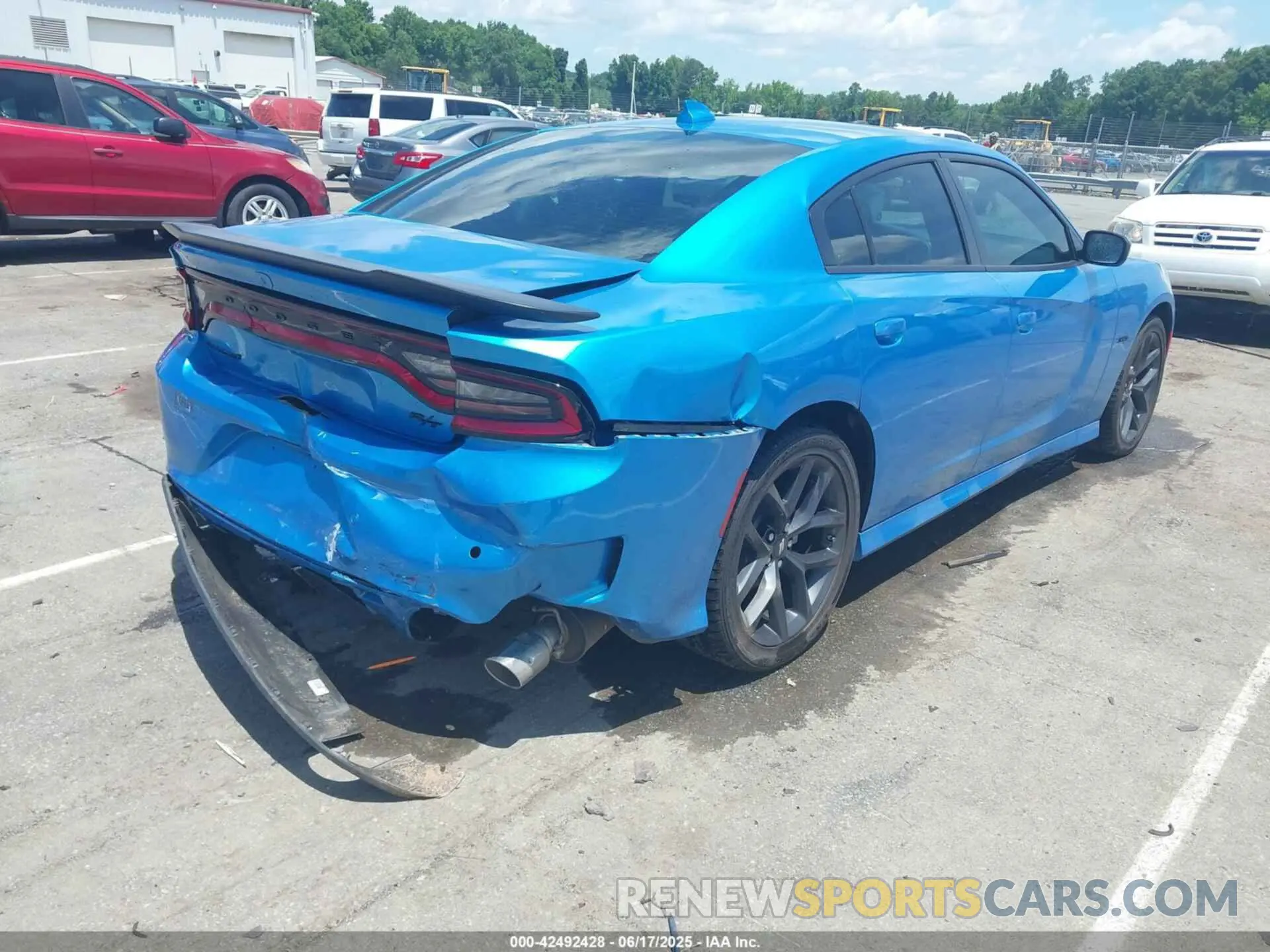 4 Photograph of a damaged car 2C3CDXCT5PH608543 DODGE CHARGER 2023
