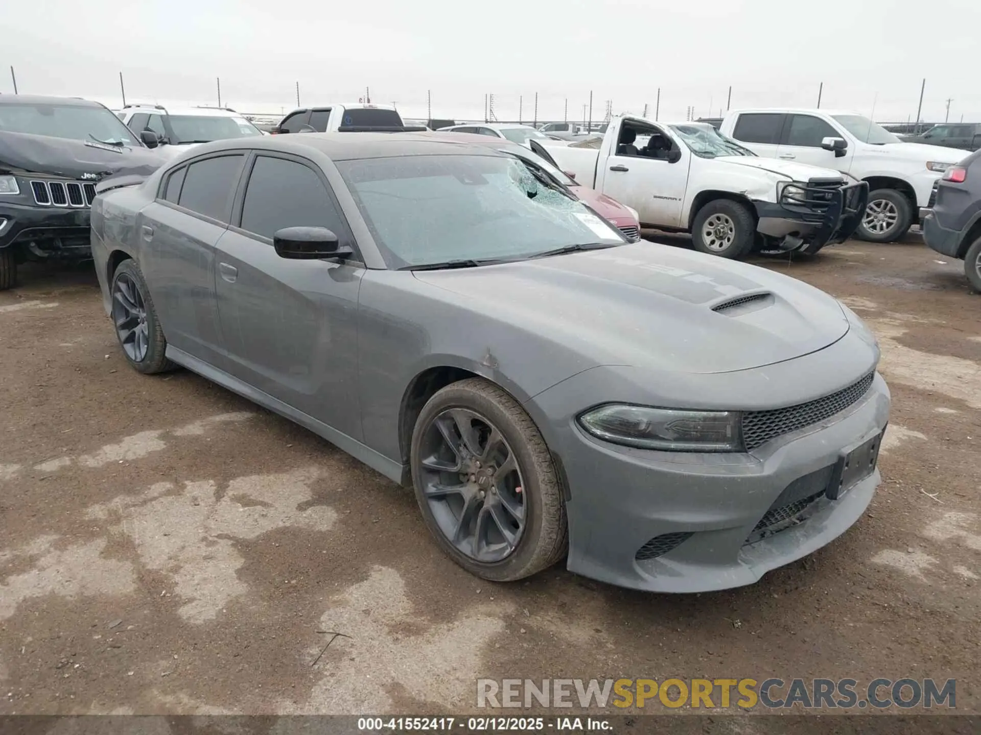 1 Photograph of a damaged car 2C3CDXCT5PH640215 DODGE CHARGER 2023