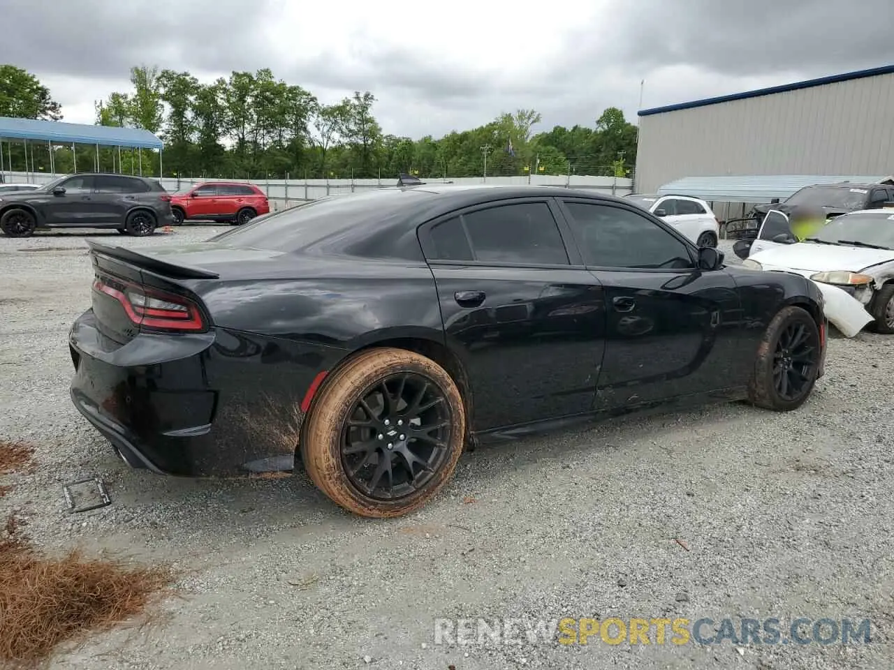 3 Фотография поврежденного автомобиля 2C3CDXCT5PH687521 DODGE CHARGER 2023