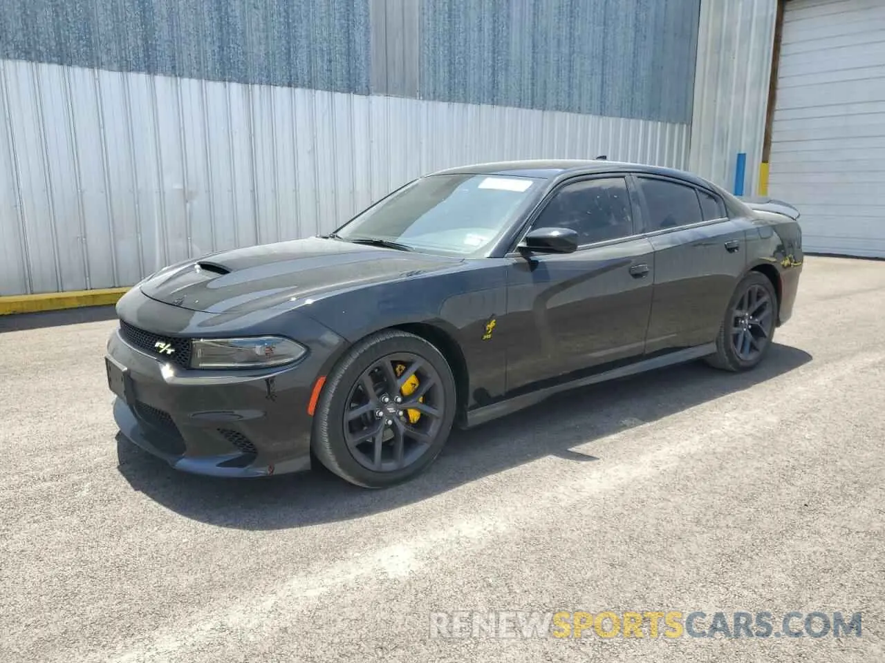 1 Photograph of a damaged car 2C3CDXCT6PH701331 DODGE CHARGER 2023