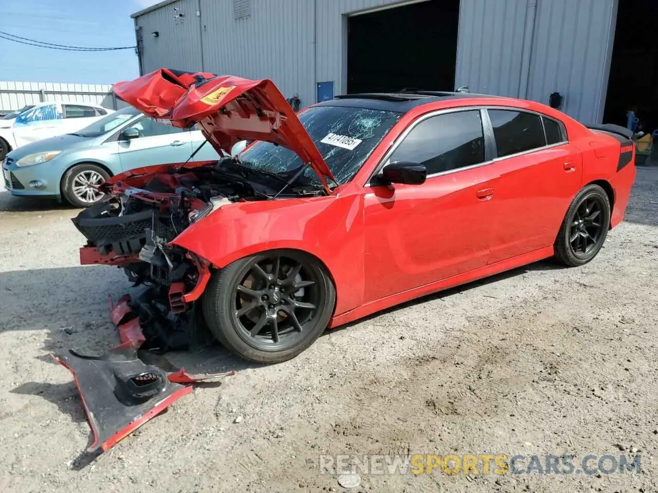 1 Фотография поврежденного автомобиля 2C3CDXCT8PH520201 DODGE CHARGER 2023