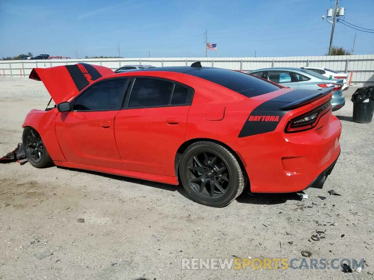 2 Фотография поврежденного автомобиля 2C3CDXCT8PH520201 DODGE CHARGER 2023