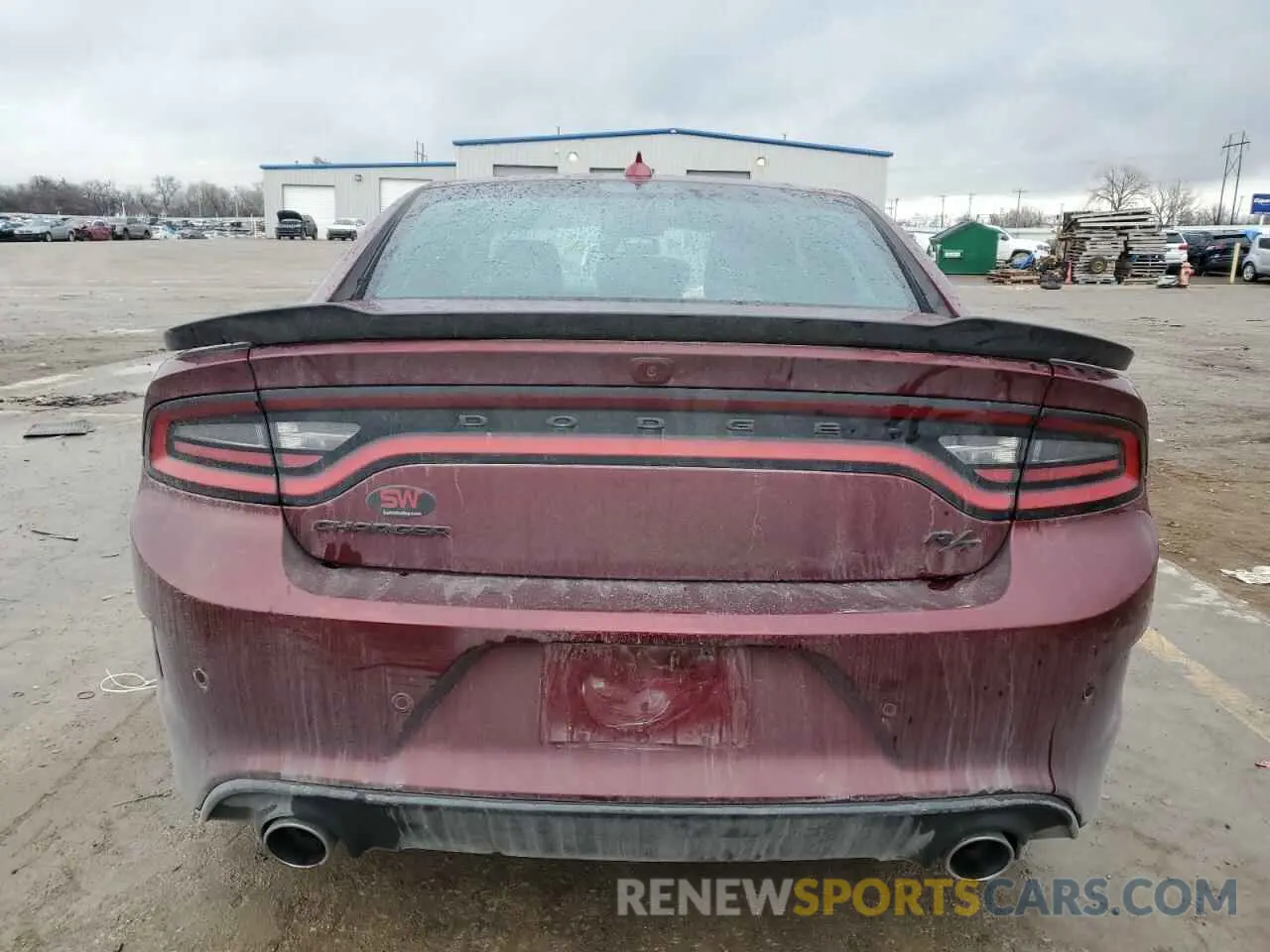 6 Photograph of a damaged car 2C3CDXCT8PH655985 DODGE CHARGER 2023