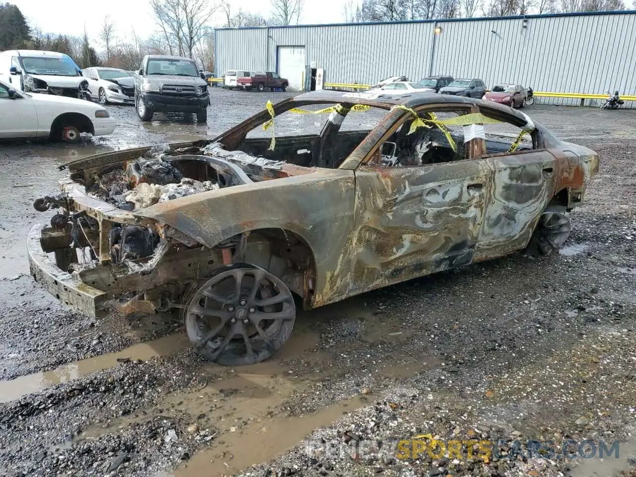 1 Photograph of a damaged car 2C3CDXCT8PH663486 DODGE CHARGER 2023