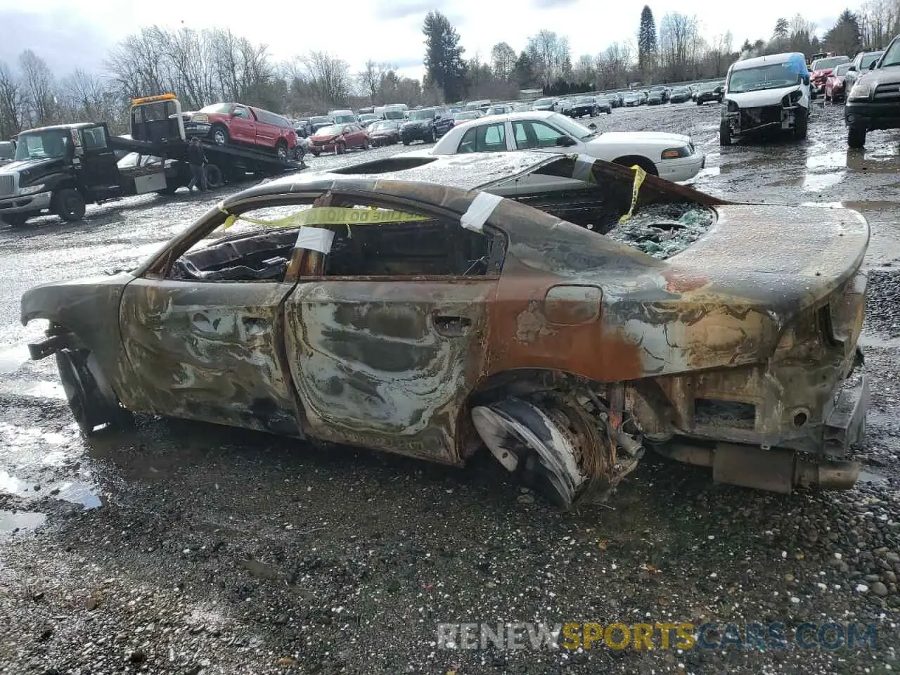 2 Photograph of a damaged car 2C3CDXCT8PH663486 DODGE CHARGER 2023