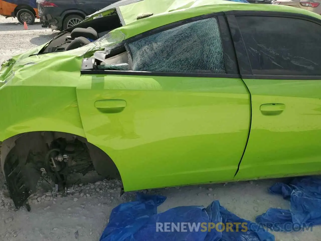 10 Фотография поврежденного автомобиля 2C3CDXCT9PH536181 DODGE CHARGER 2023