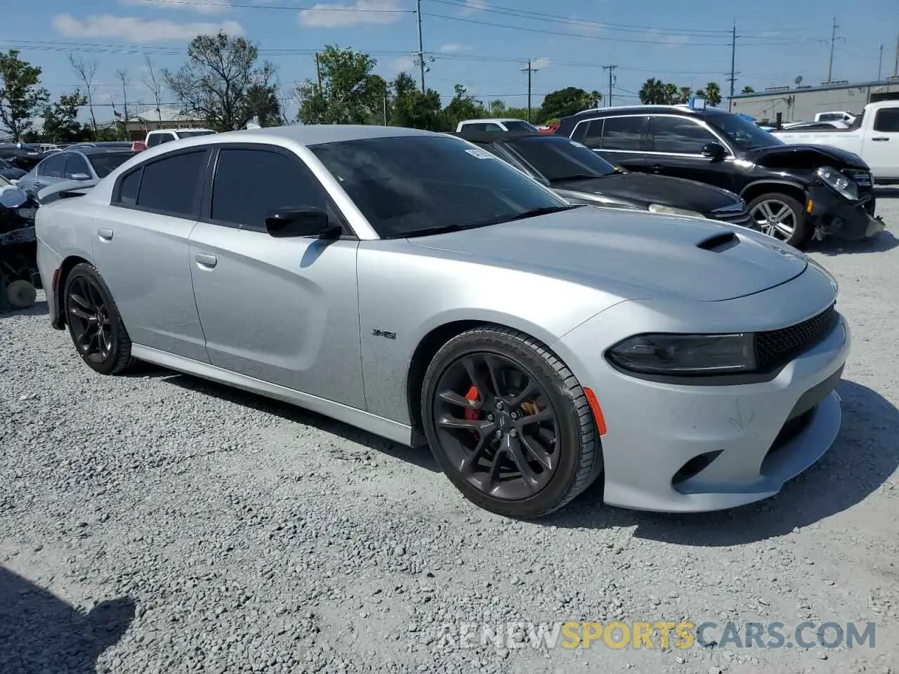 4 Photograph of a damaged car 2C3CDXCT9PH612661 DODGE CHARGER 2023