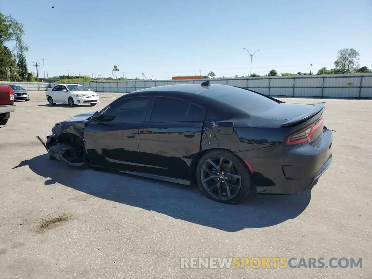 2 Photograph of a damaged car 2C3CDXCT9PH613325 DODGE CHARGER 2023