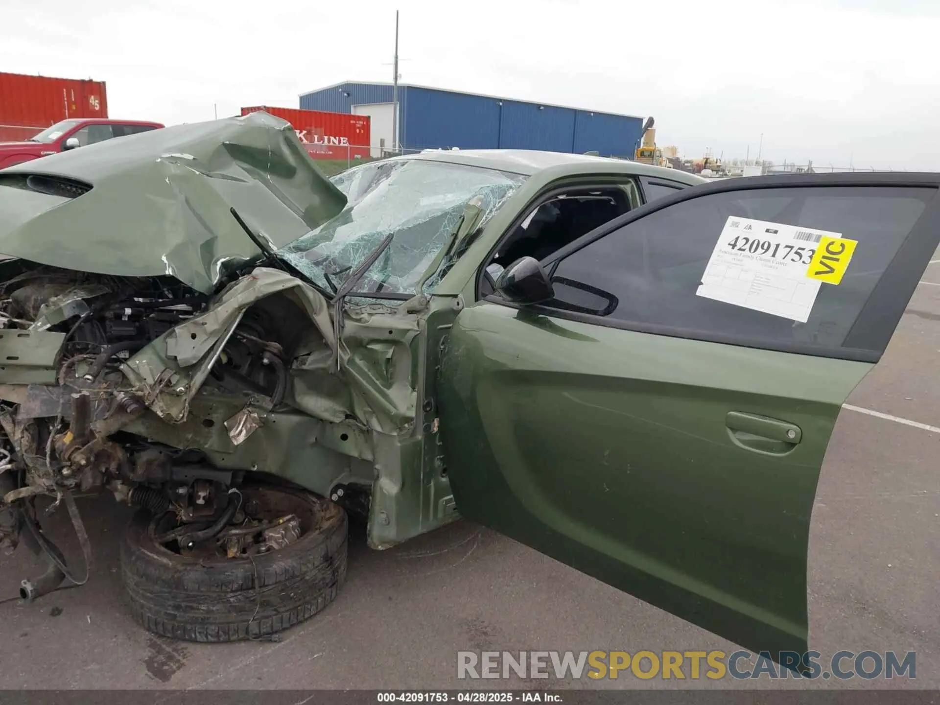 2 Фотография поврежденного автомобиля 2C3CDXCT9PH685187 DODGE CHARGER 2023