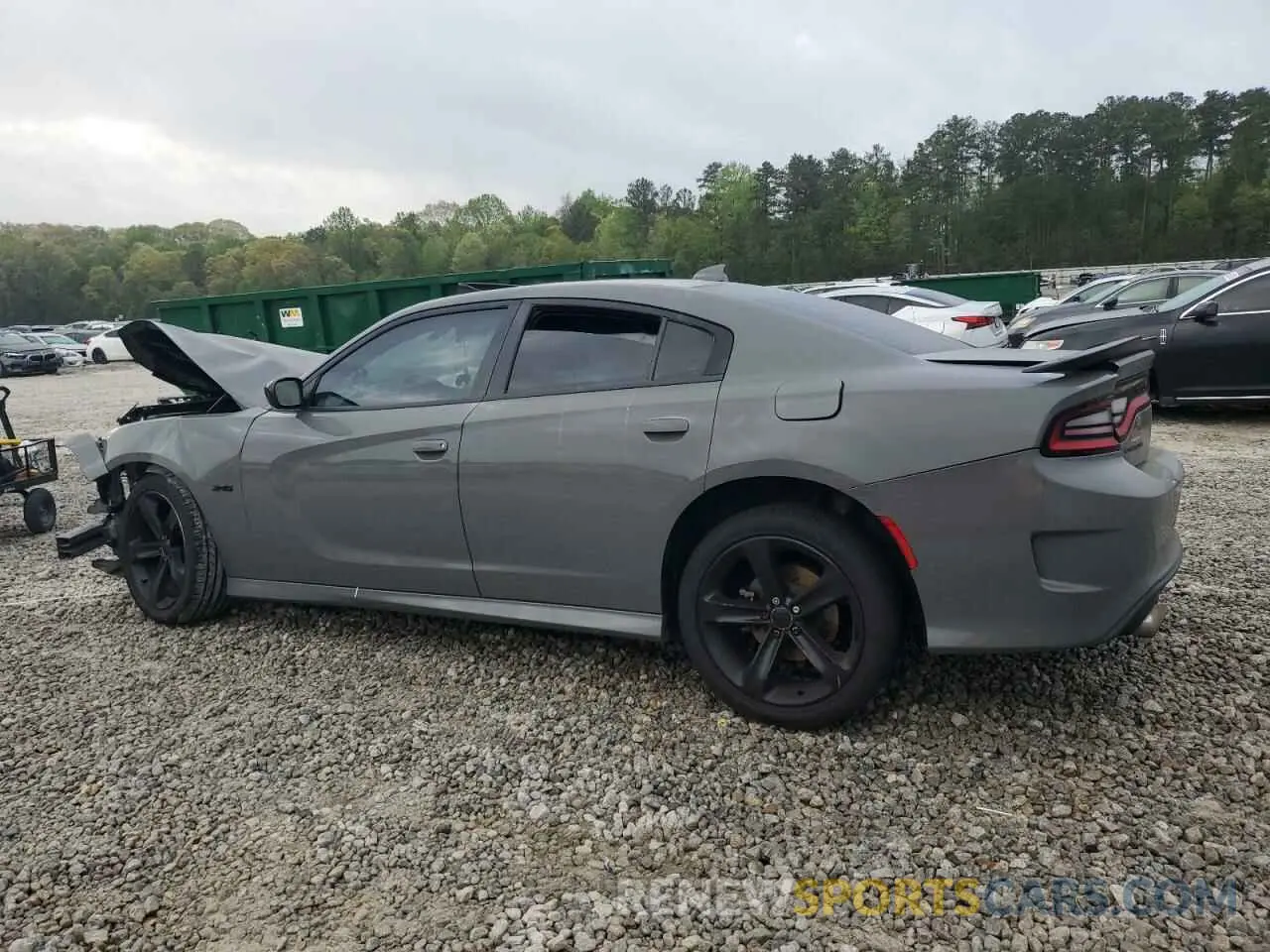 2 Photograph of a damaged car 2C3CDXCTXPH609719 DODGE CHARGER 2023