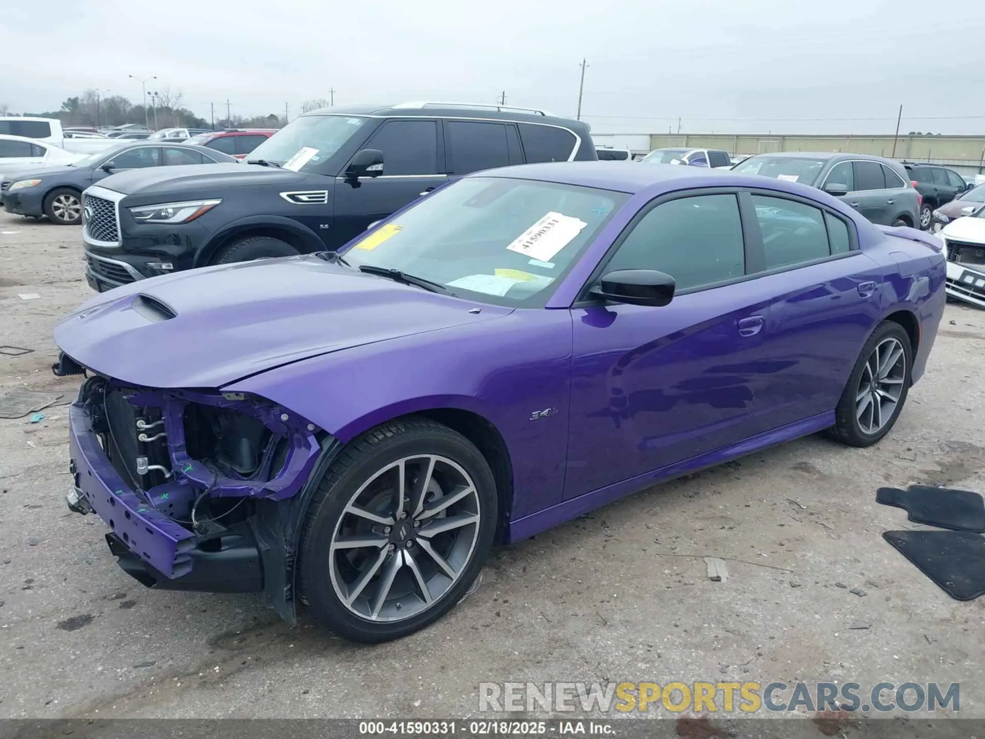 2 Фотография поврежденного автомобиля 2C3CDXCTXPH622230 DODGE CHARGER 2023