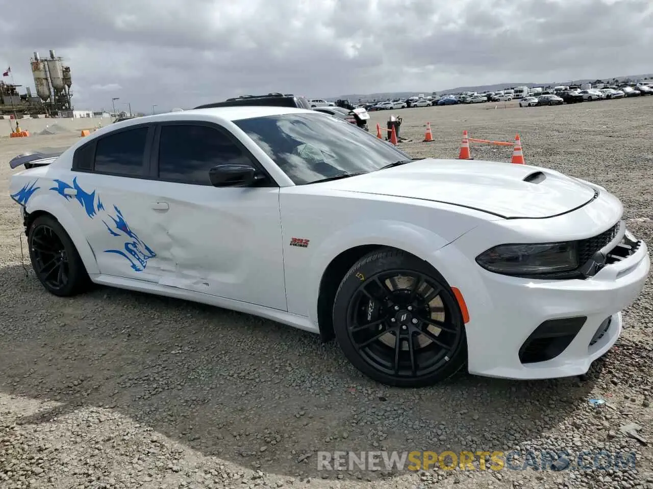 4 Фотография поврежденного автомобиля 2C3CDXGJ0PH556845 DODGE CHARGER 2023