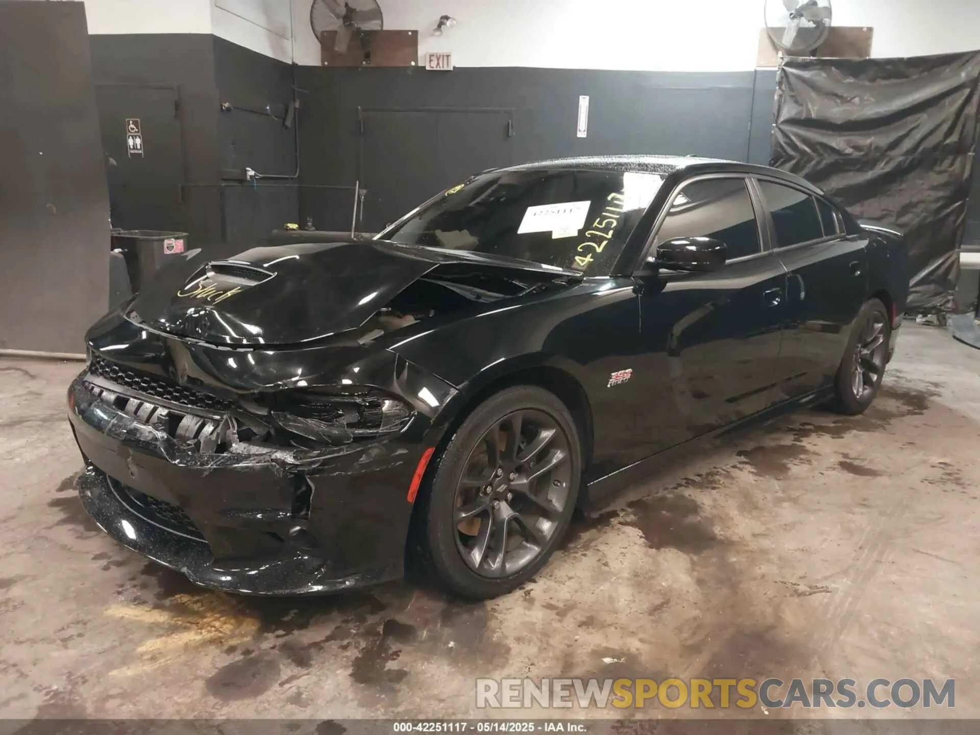 2 Фотография поврежденного автомобиля 2C3CDXGJ0PH622973 DODGE CHARGER 2023