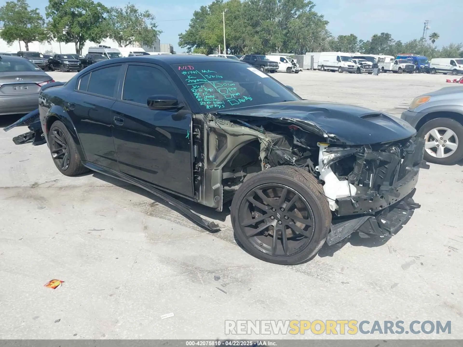 1 Photograph of a damaged car 2C3CDXGJ0PH701981 DODGE CHARGER 2023