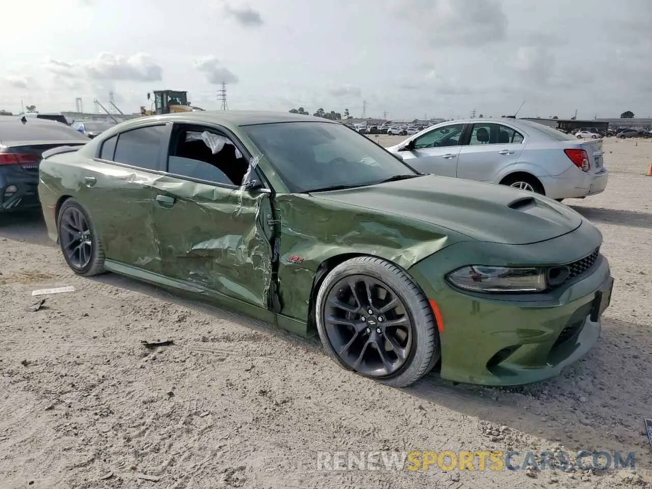 4 Photograph of a damaged car 2C3CDXGJ1PH604319 DODGE CHARGER 2023