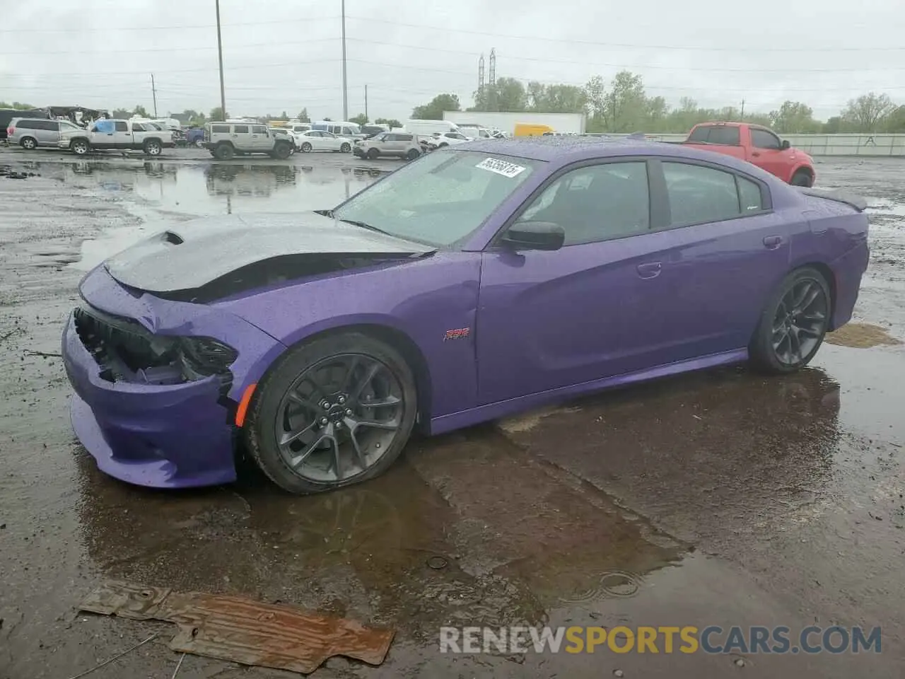1 Фотография поврежденного автомобиля 2C3CDXGJ1PH635733 DODGE CHARGER 2023