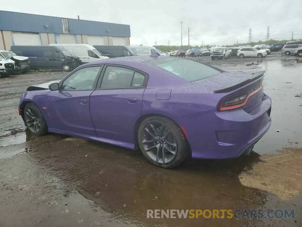 2 Фотография поврежденного автомобиля 2C3CDXGJ1PH635733 DODGE CHARGER 2023