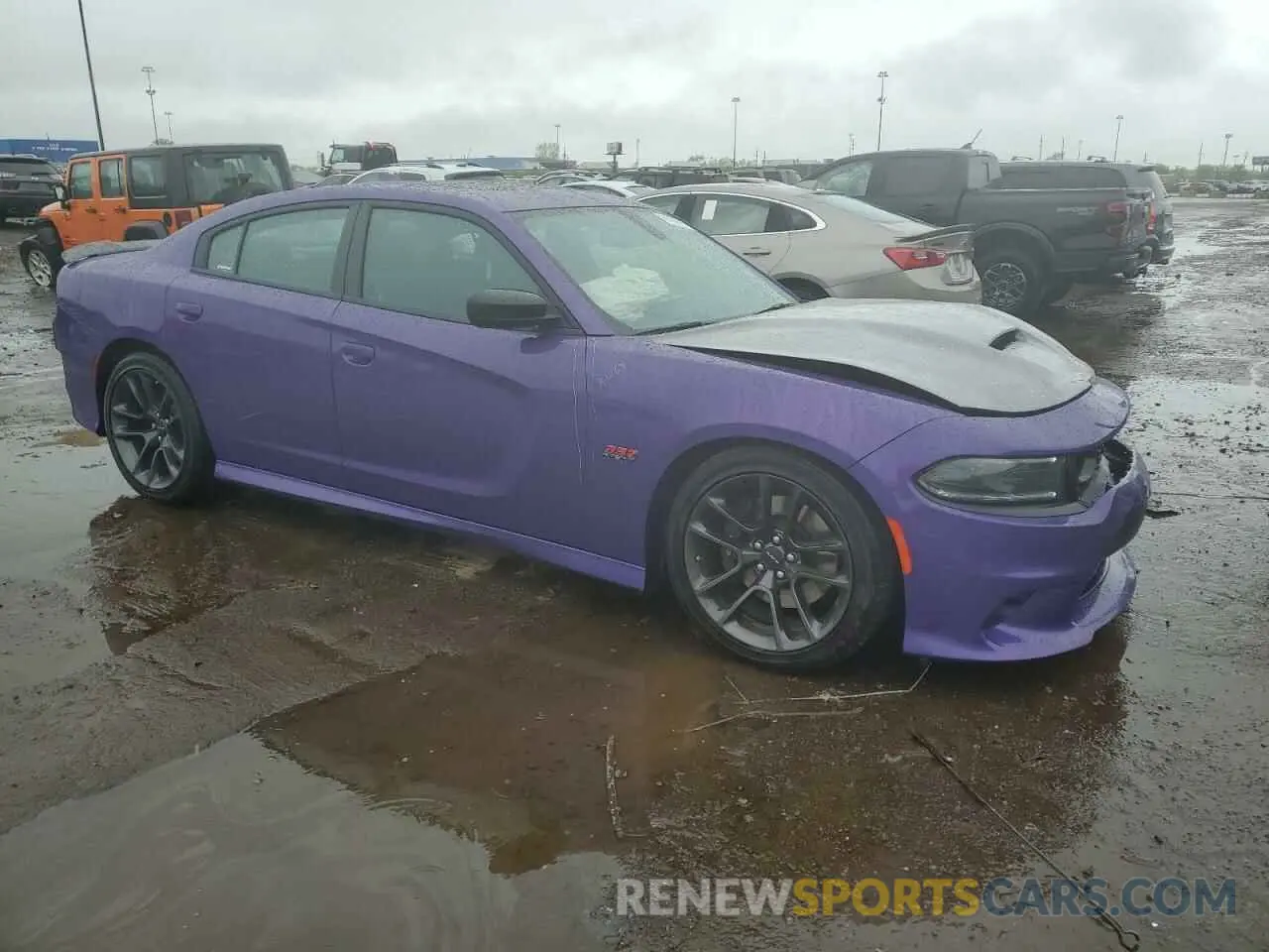 4 Фотография поврежденного автомобиля 2C3CDXGJ1PH635733 DODGE CHARGER 2023