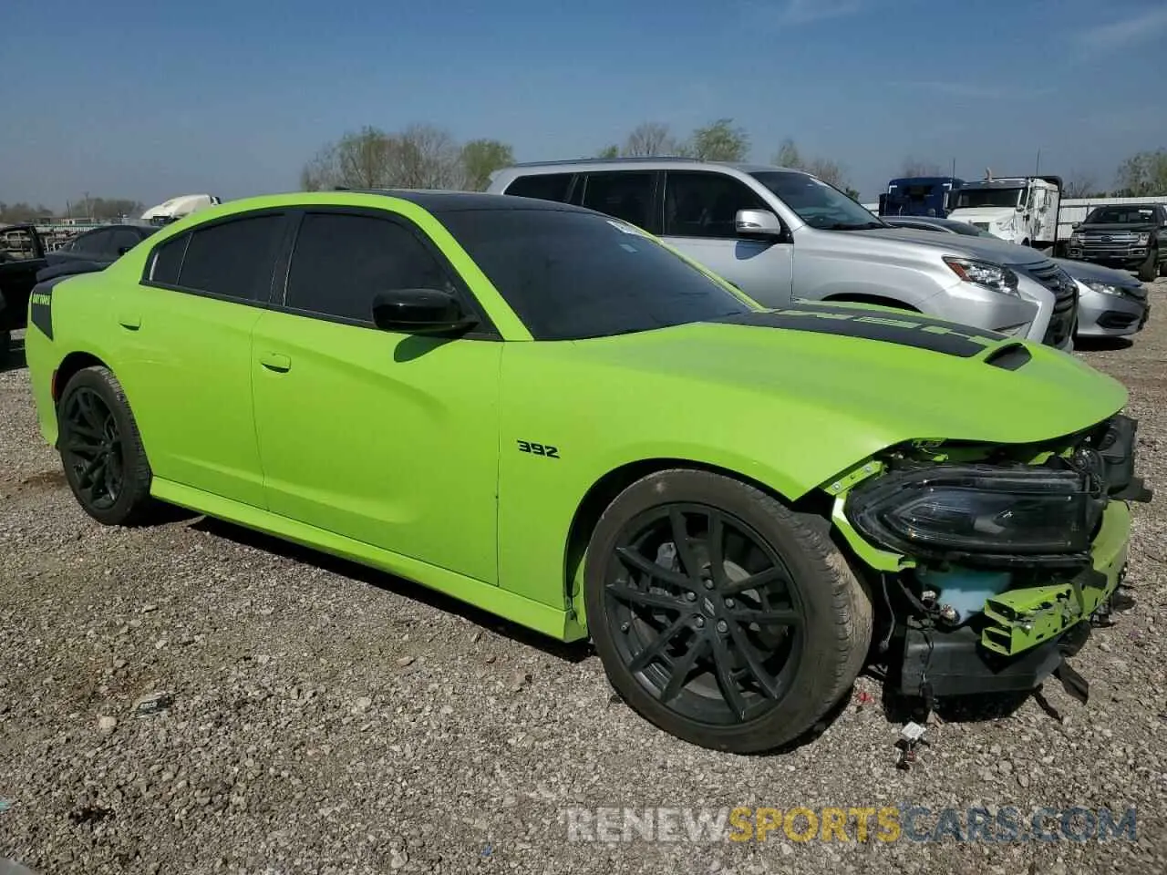 4 Фотография поврежденного автомобиля 2C3CDXGJ1PH671633 DODGE CHARGER 2023