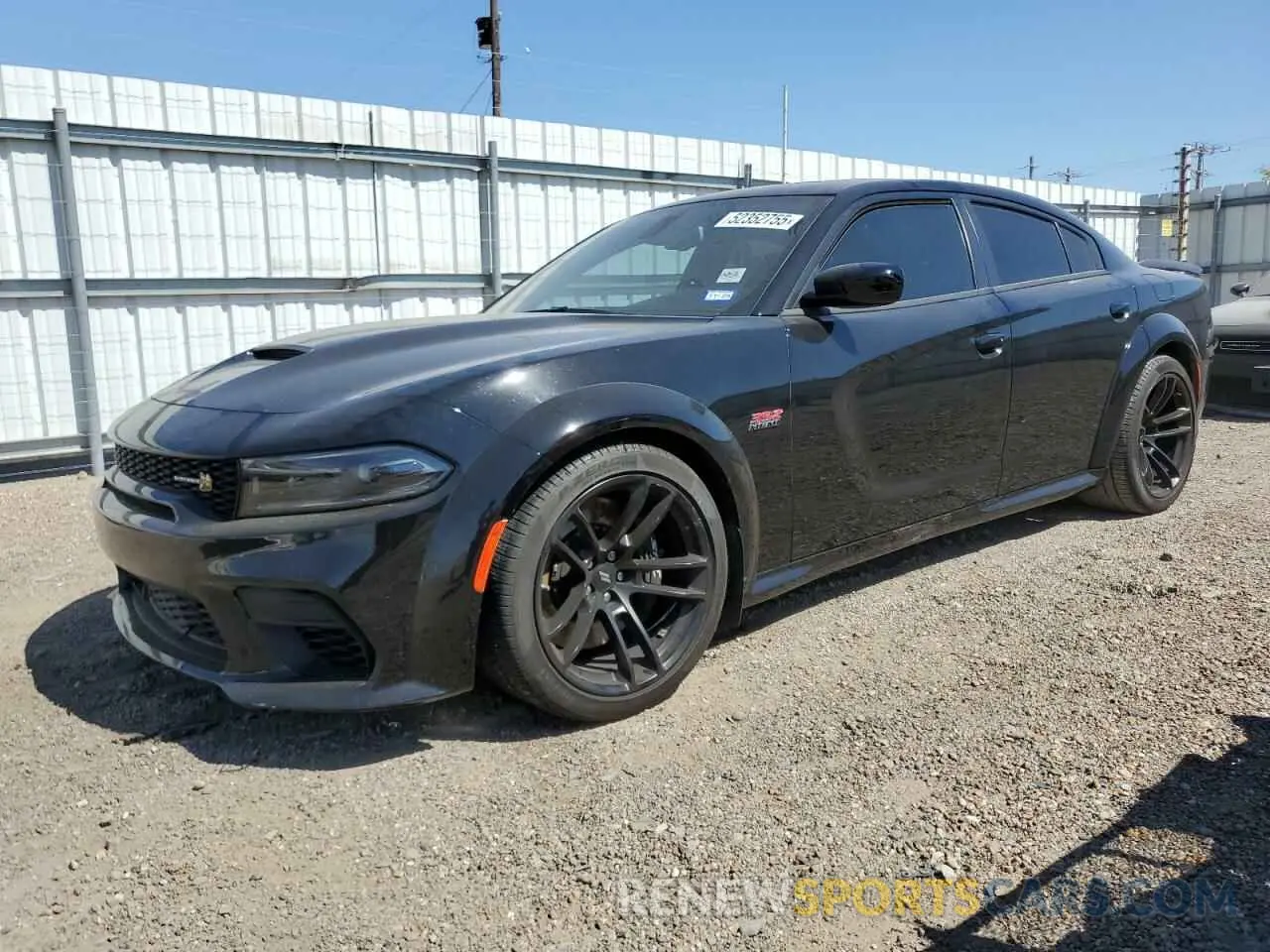 1 Photograph of a damaged car 2C3CDXGJ1PH678548 DODGE CHARGER 2023