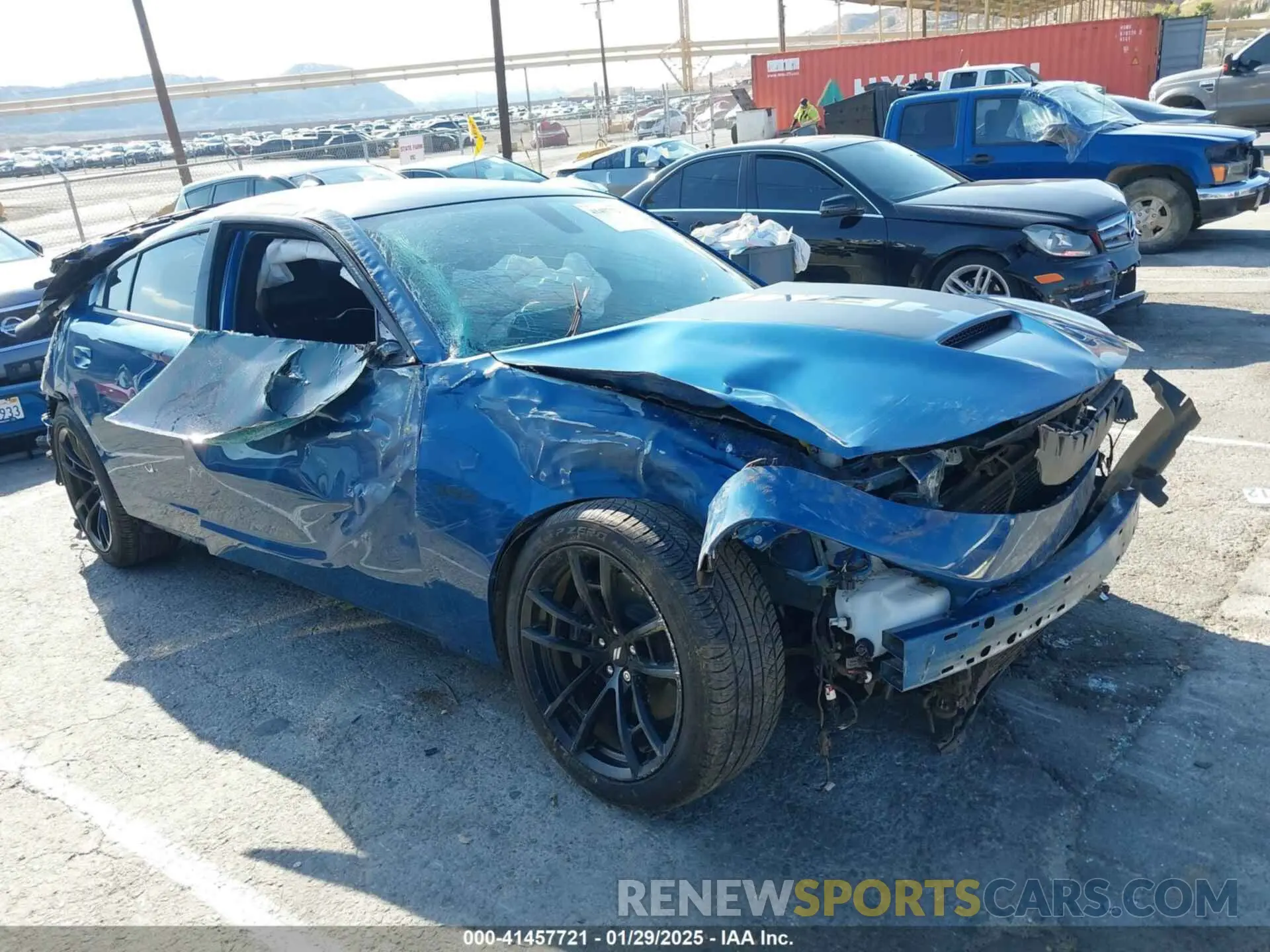 1 Photograph of a damaged car 2C3CDXGJ1PH685175 DODGE CHARGER 2023