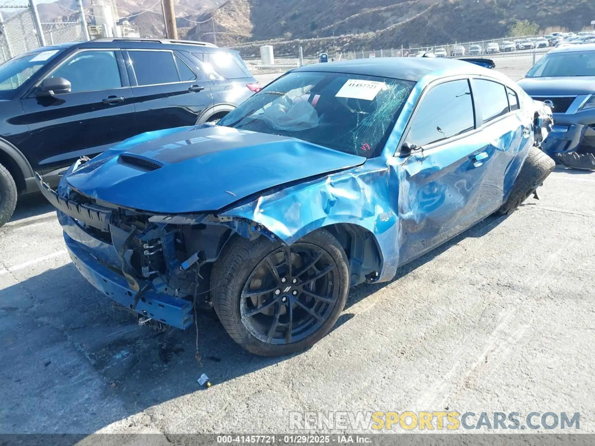 2 Photograph of a damaged car 2C3CDXGJ1PH685175 DODGE CHARGER 2023