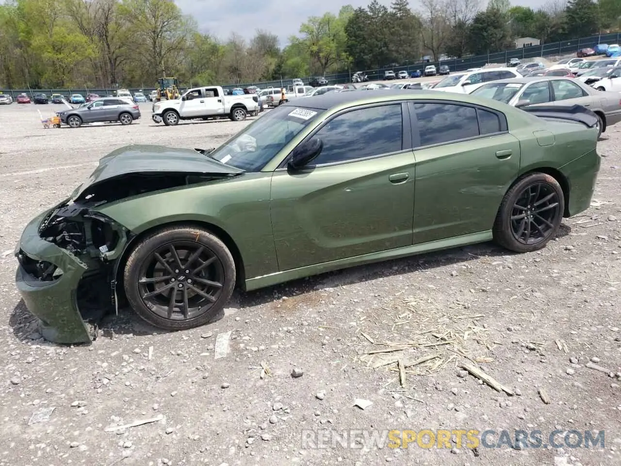 1 Photograph of a damaged car 2C3CDXGJ2PH562632 DODGE CHARGER 2023