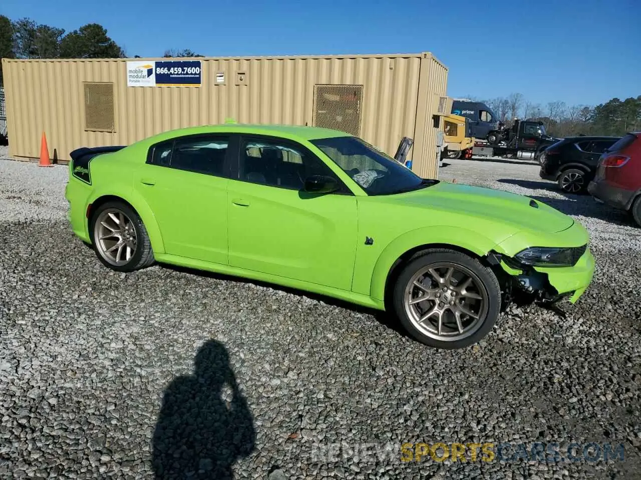 4 Фотография поврежденного автомобиля 2C3CDXGJ2PH630637 DODGE CHARGER 2023