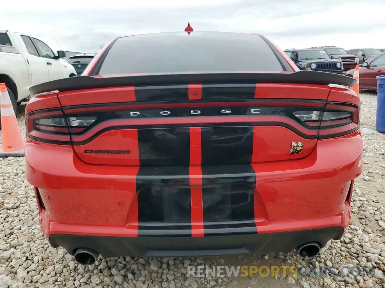 6 Photograph of a damaged car 2C3CDXGJ2PH687128 DODGE CHARGER 2023