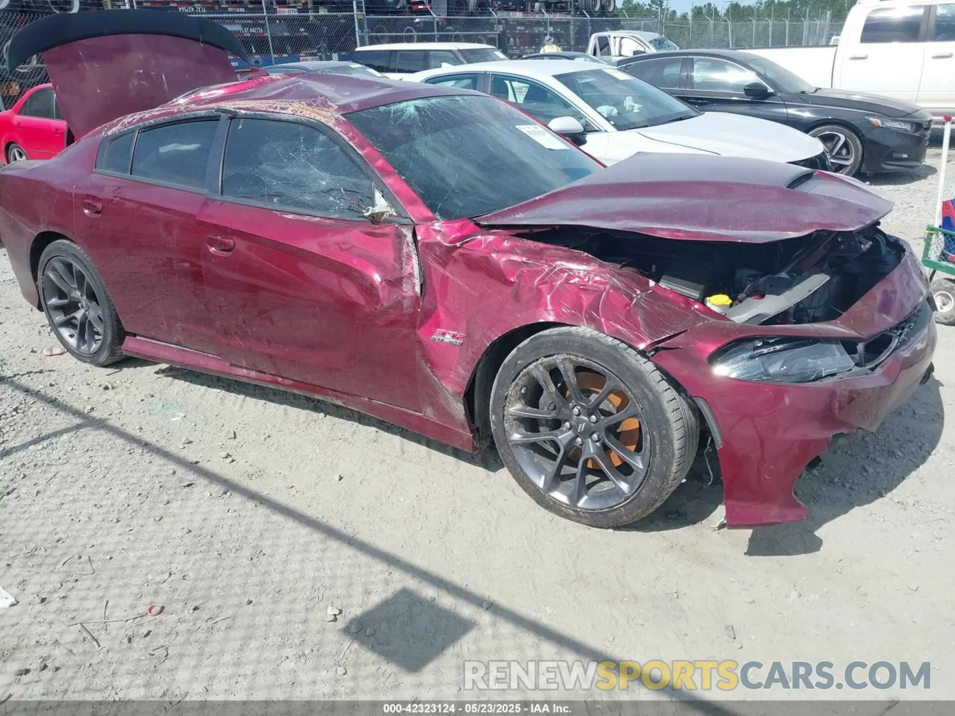 1 Photograph of a damaged car 2C3CDXGJ3PH672928 DODGE CHARGER 2023