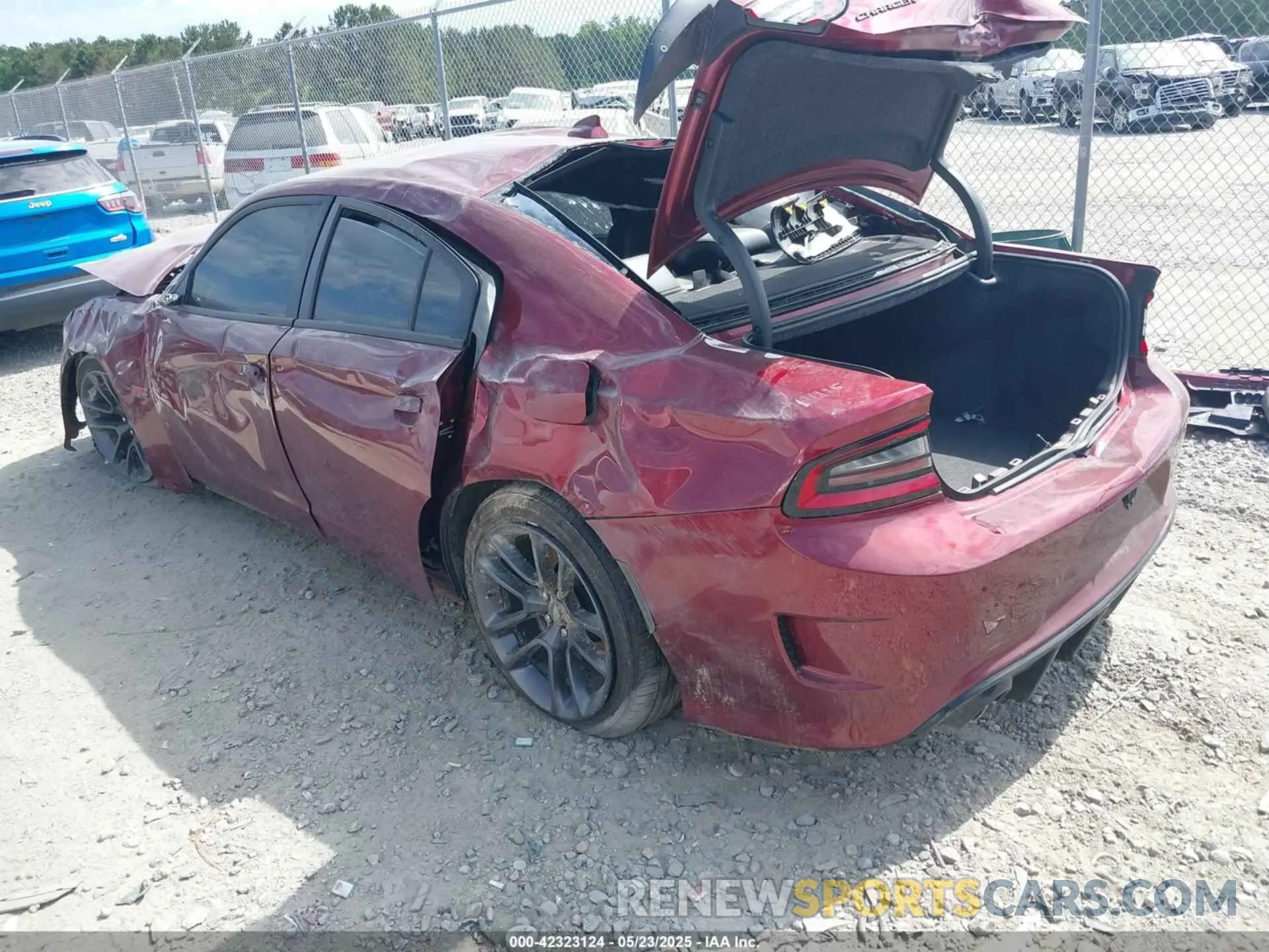 3 Photograph of a damaged car 2C3CDXGJ3PH672928 DODGE CHARGER 2023