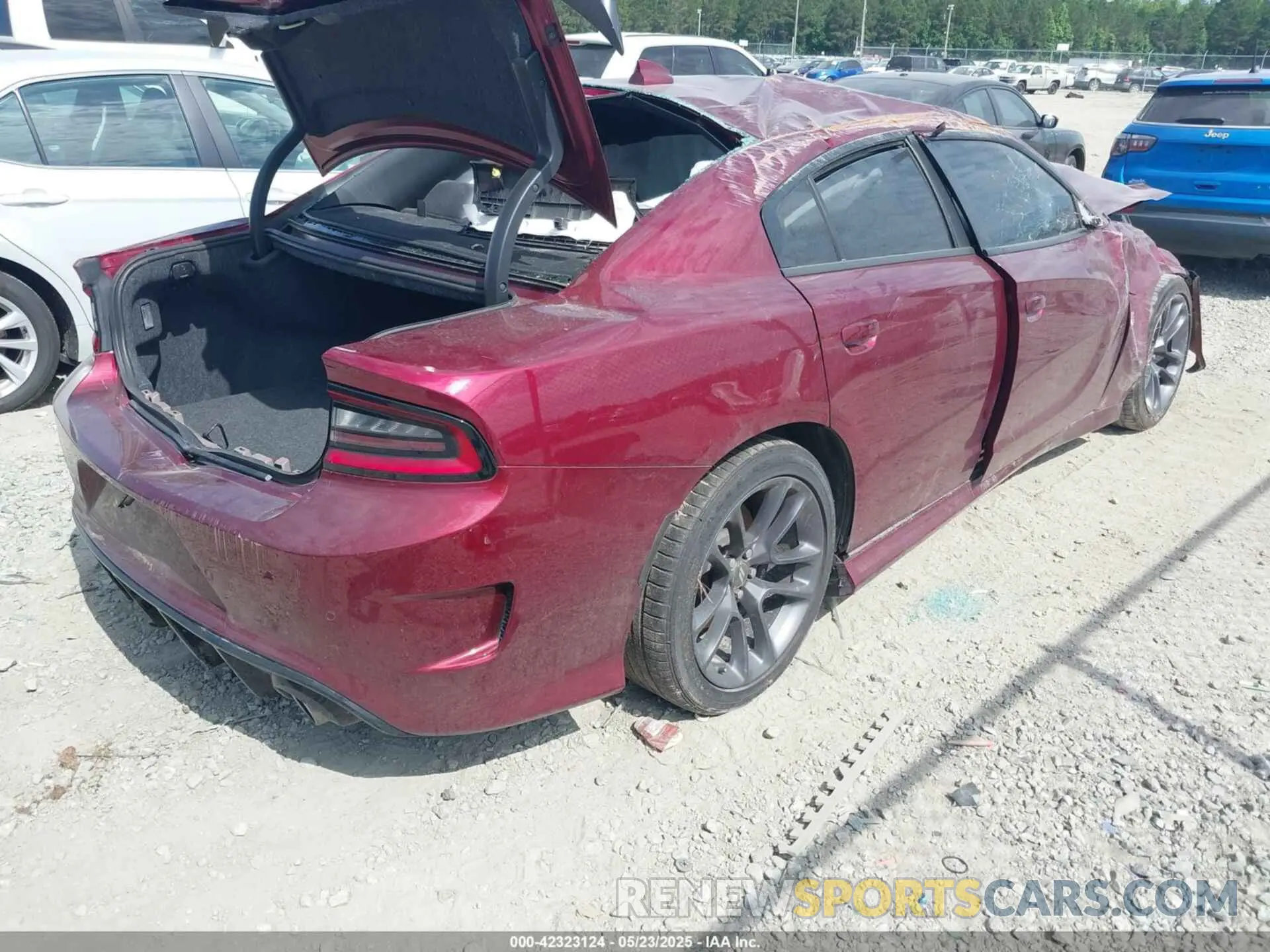 4 Photograph of a damaged car 2C3CDXGJ3PH672928 DODGE CHARGER 2023