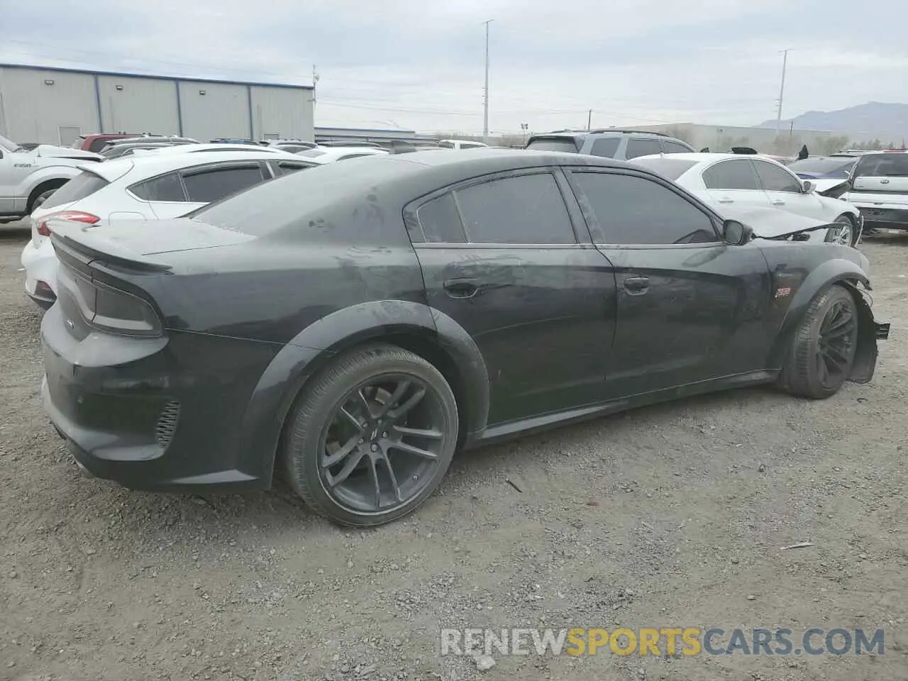 3 Photograph of a damaged car 2C3CDXGJ4PH560543 DODGE CHARGER 2023