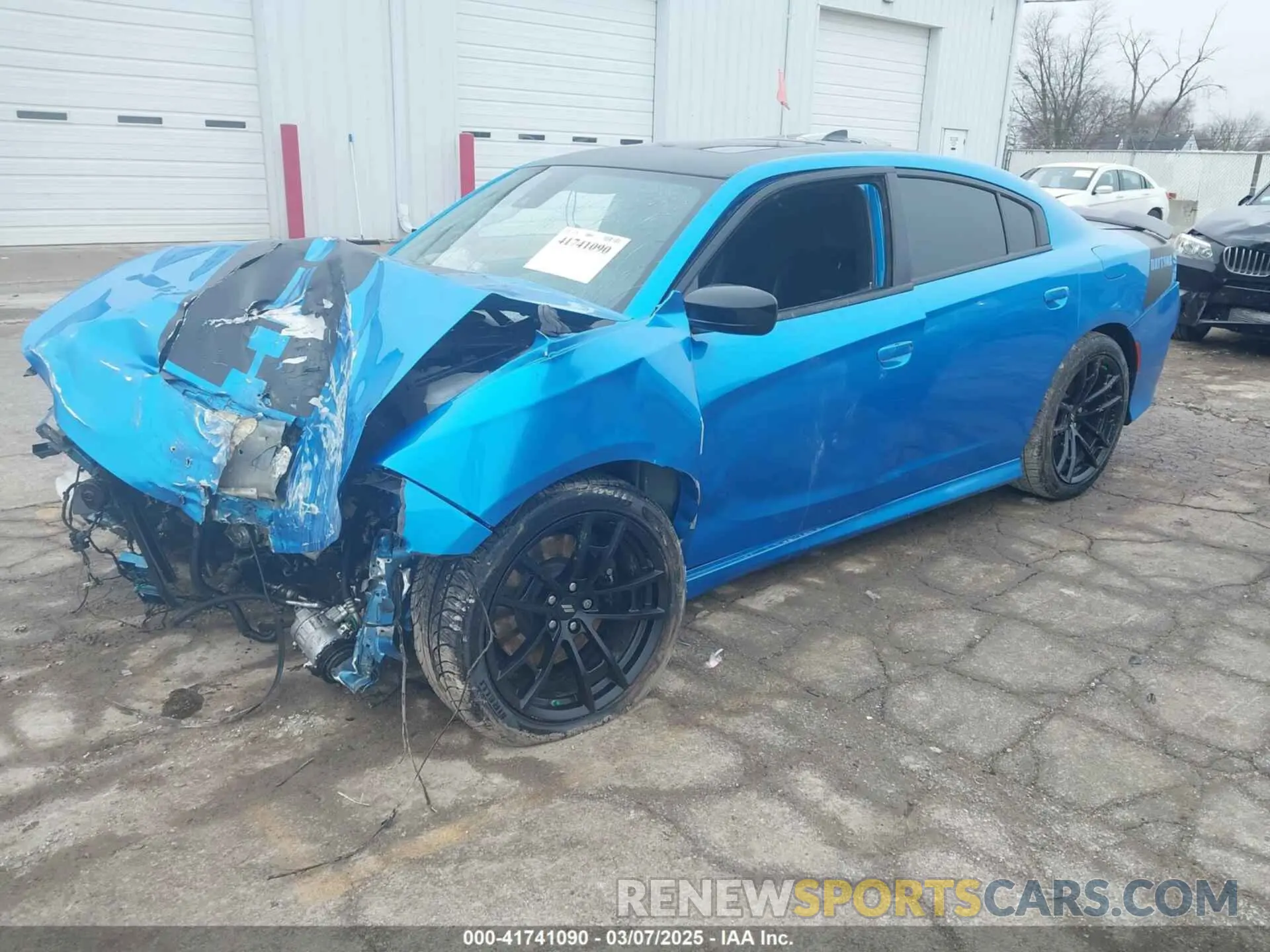 2 Photograph of a damaged car 2C3CDXGJ4PH598063 DODGE CHARGER 2023