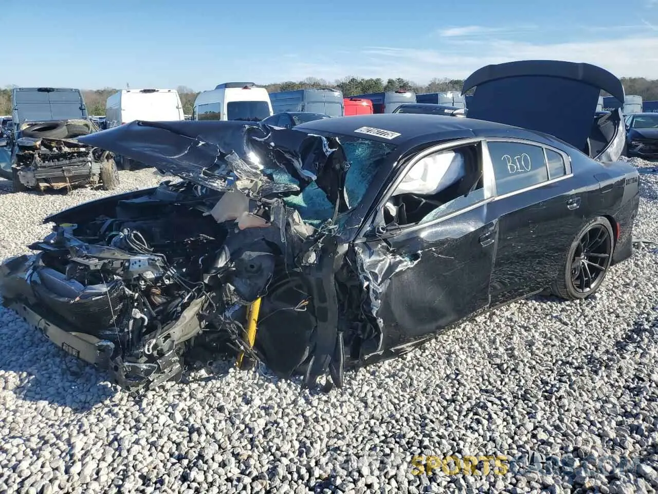 1 Photograph of a damaged car 2C3CDXGJ4PH672145 DODGE CHARGER 2023