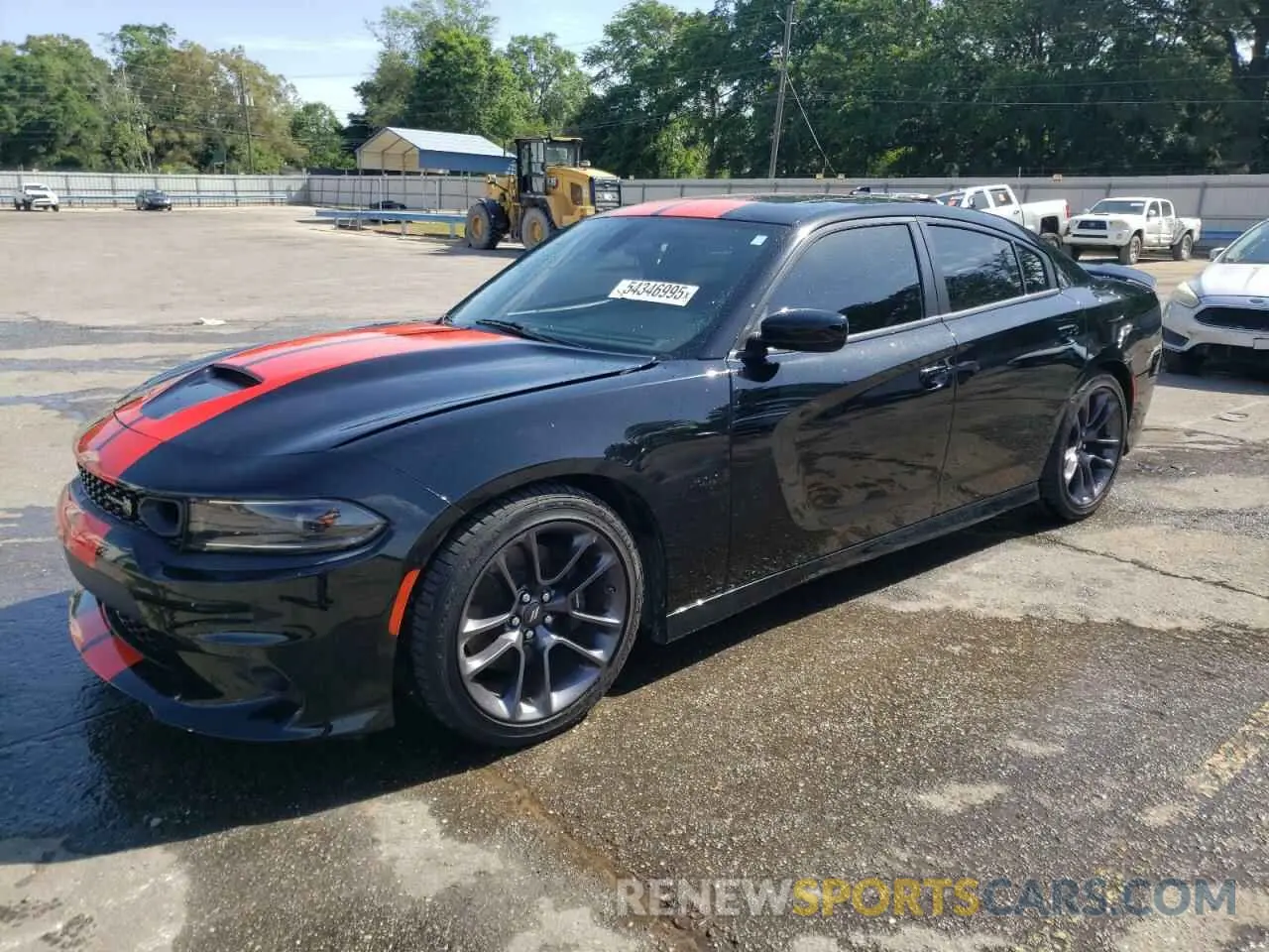 1 Photograph of a damaged car 2C3CDXGJ5PH635685 DODGE CHARGER 2023
