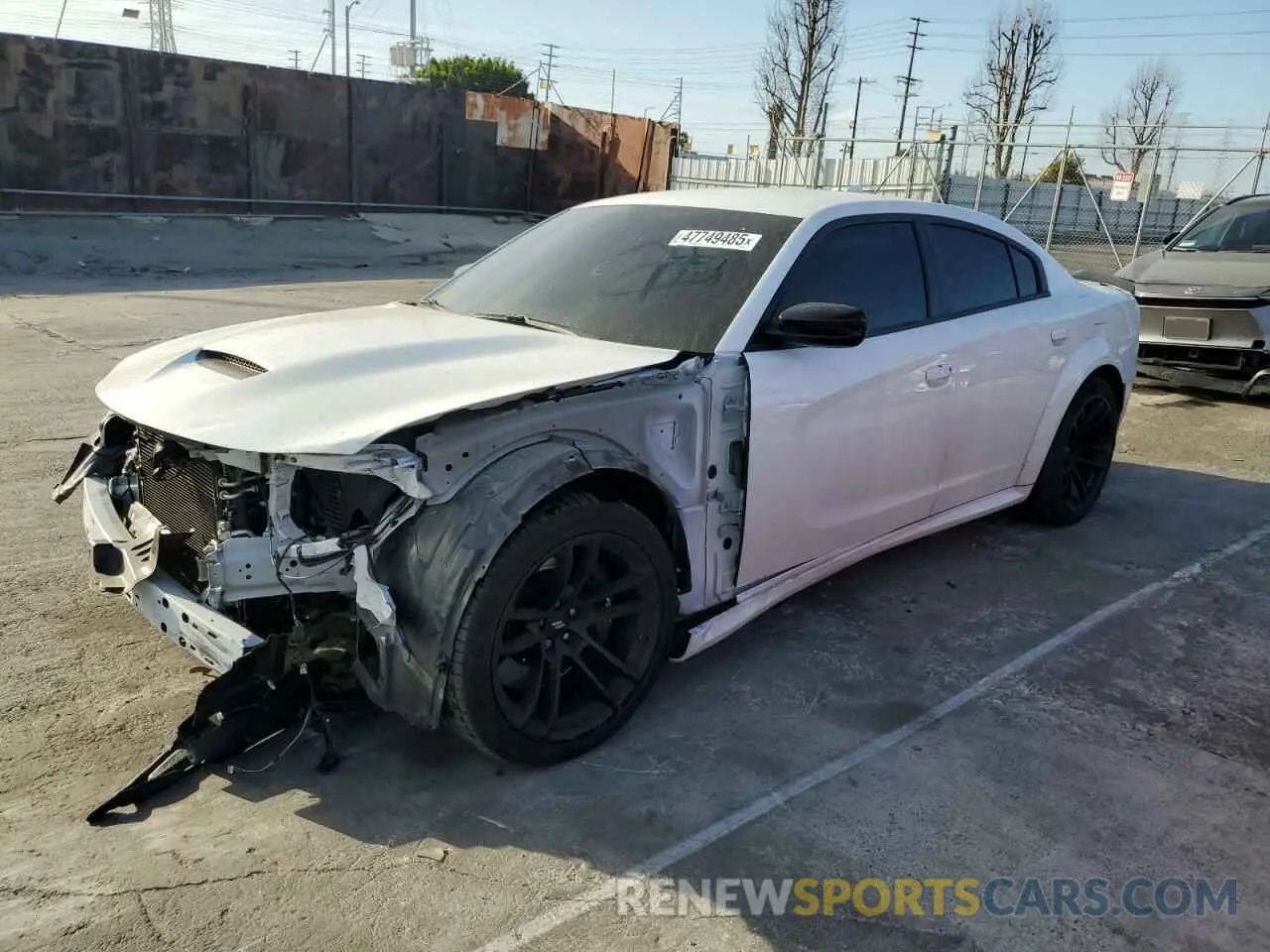 1 Фотография поврежденного автомобиля 2C3CDXGJ6PH506371 DODGE CHARGER 2023