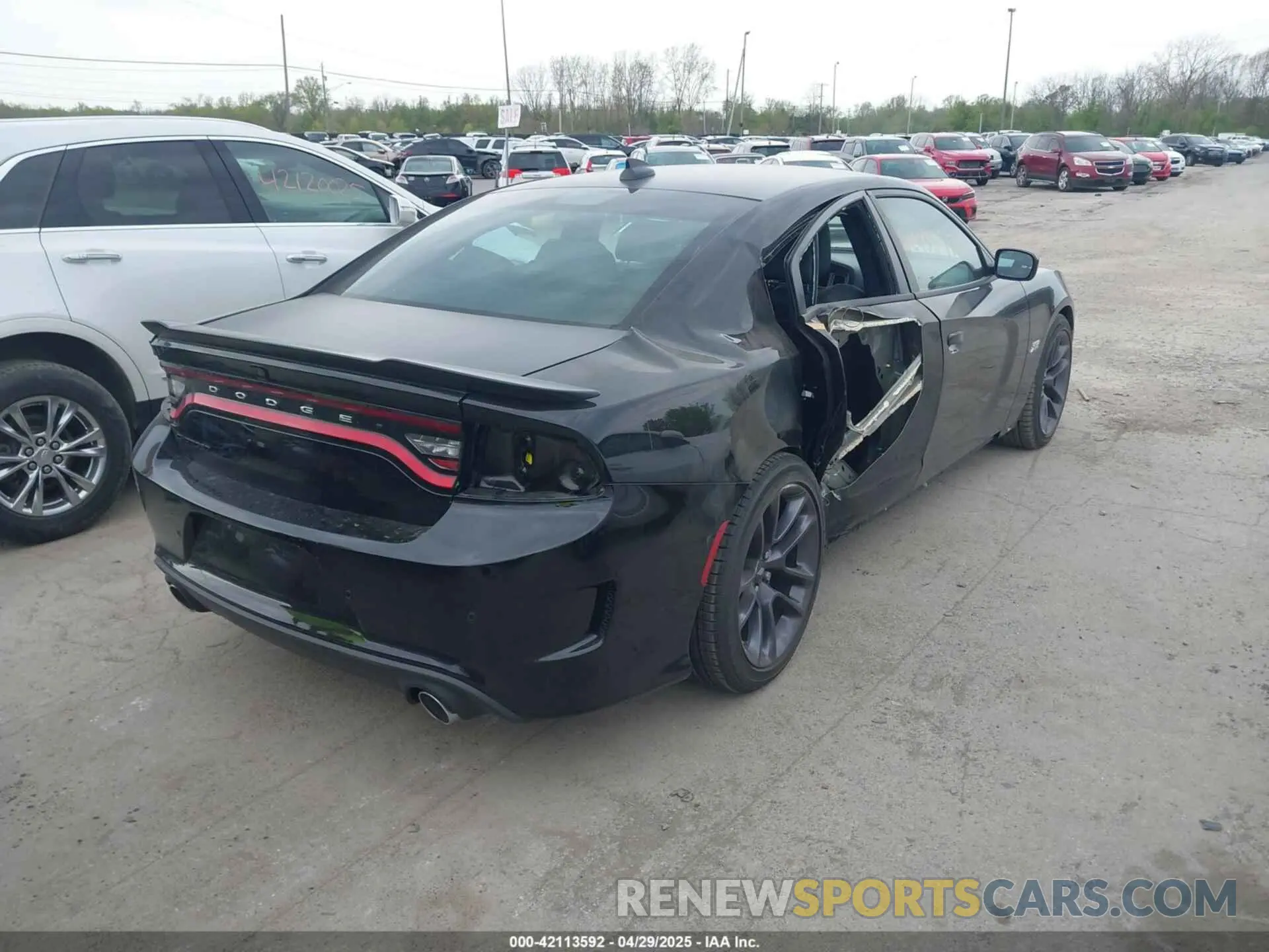 4 Photograph of a damaged car 2C3CDXGJ8PH619254 DODGE CHARGER 2023