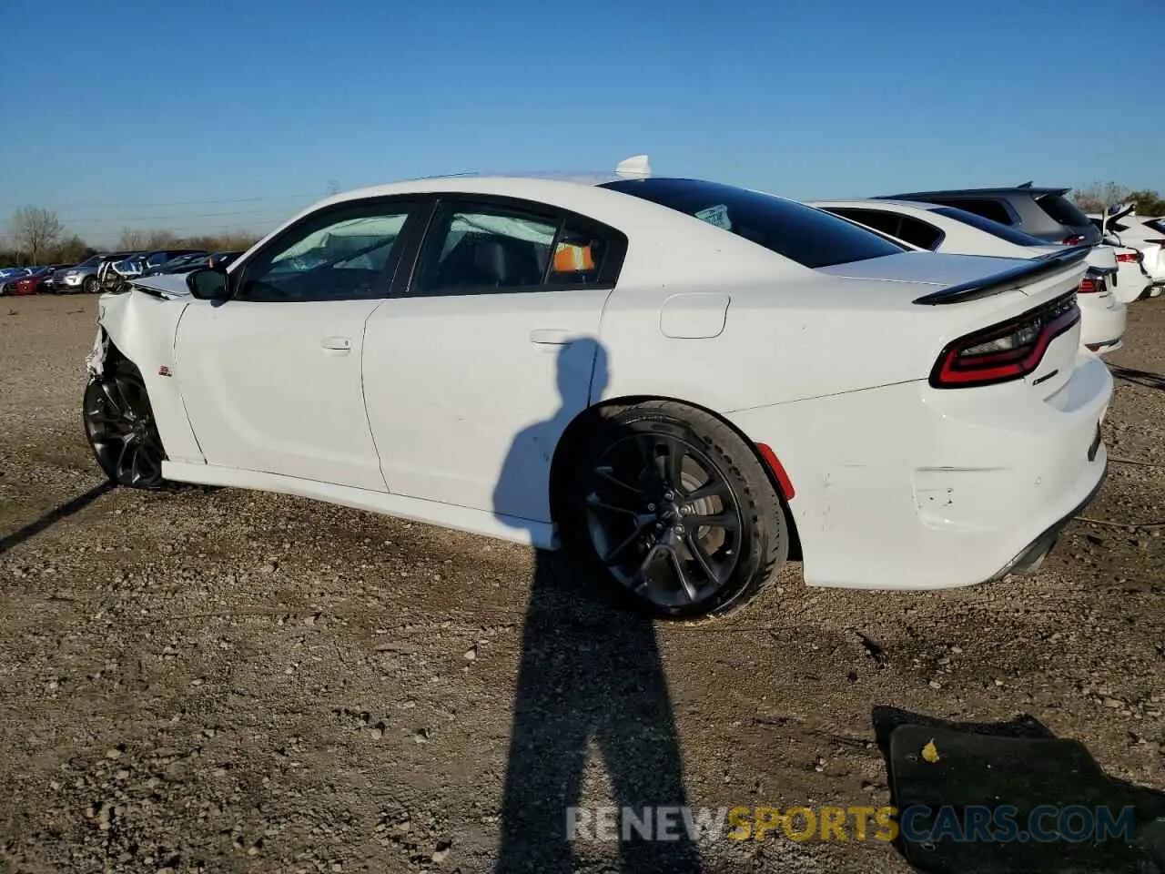 2 Photograph of a damaged car 2C3CDXGJ8PH622932 DODGE CHARGER 2023