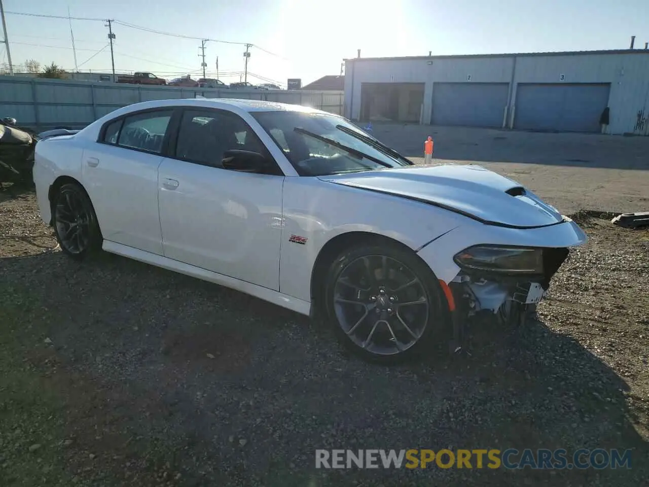 4 Photograph of a damaged car 2C3CDXGJ8PH622932 DODGE CHARGER 2023