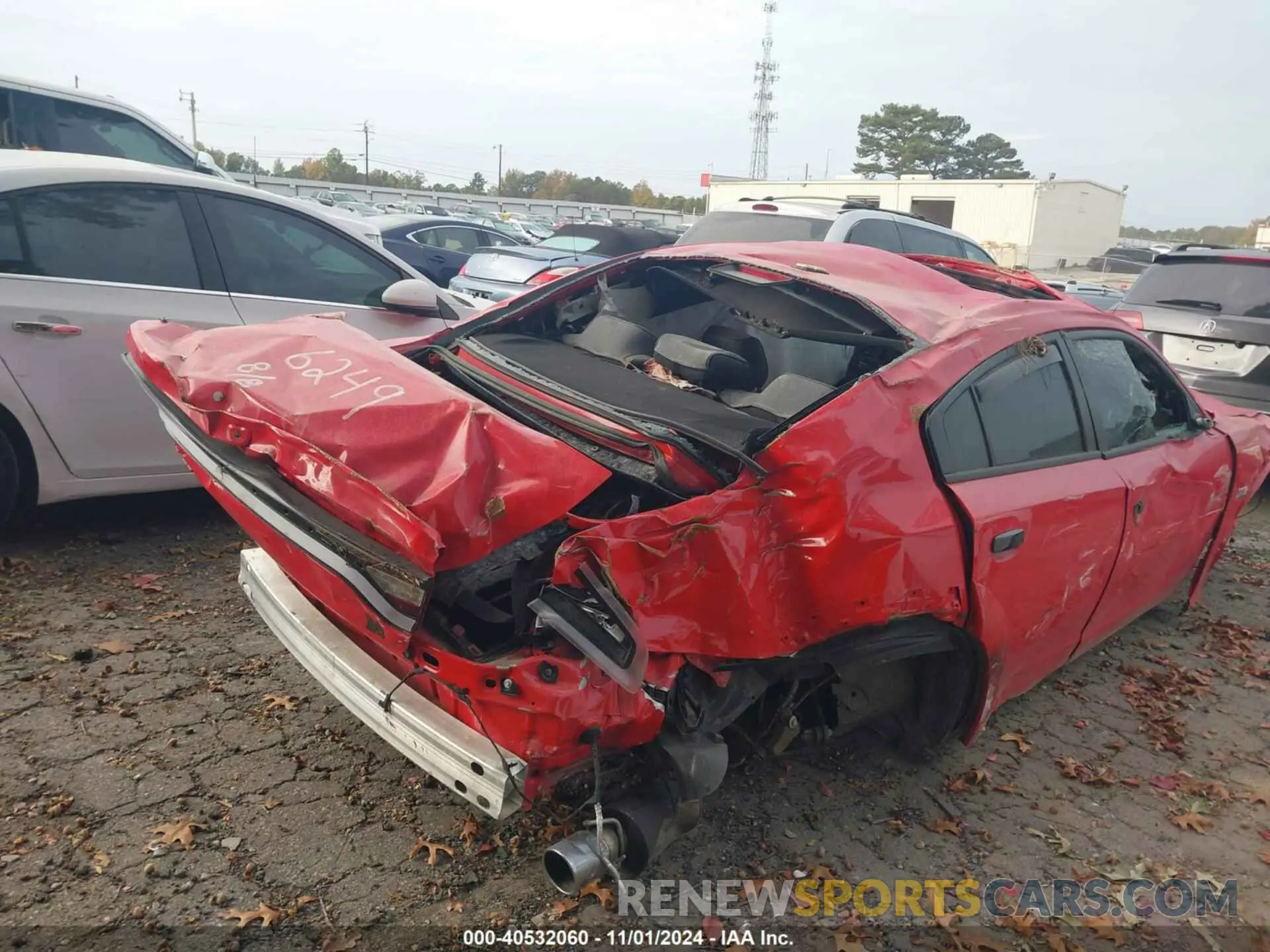 4 Фотография поврежденного автомобиля 2C3CDXGJ8PH666249 DODGE CHARGER 2023