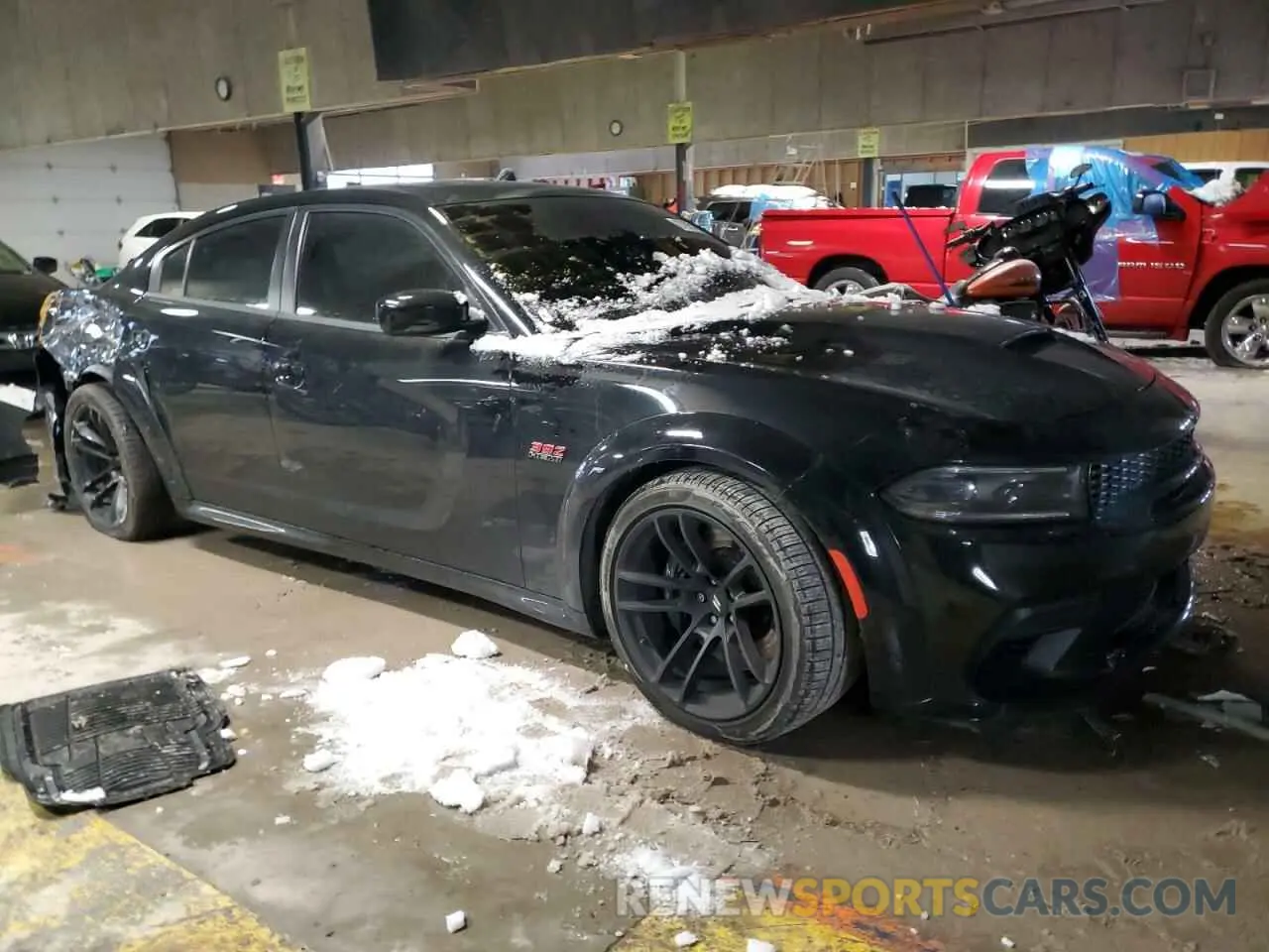 4 Фотография поврежденного автомобиля 2C3CDXGJ8PH690258 DODGE CHARGER 2023