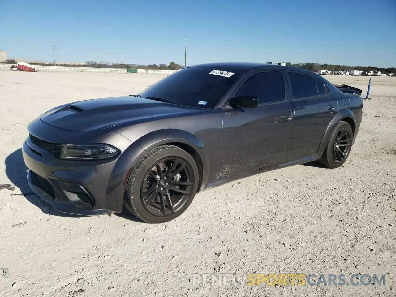 1 Photograph of a damaged car 2C3CDXGJ9PH651887 DODGE CHARGER 2023