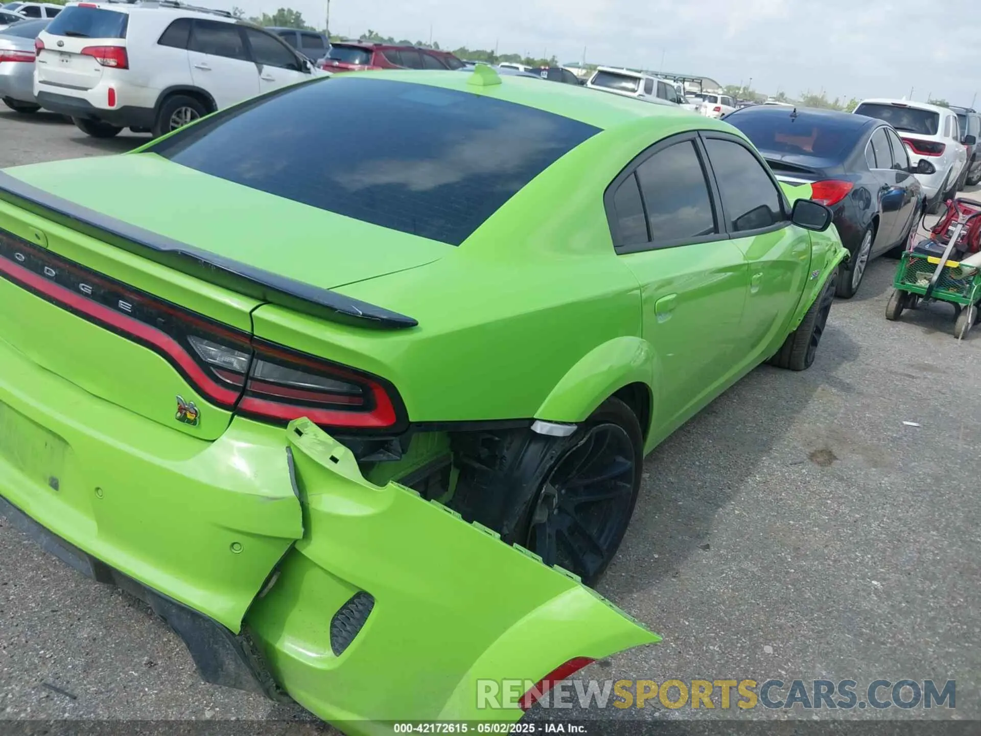 4 Фотография поврежденного автомобиля 2C3CDXGJ9PH681567 DODGE CHARGER 2023