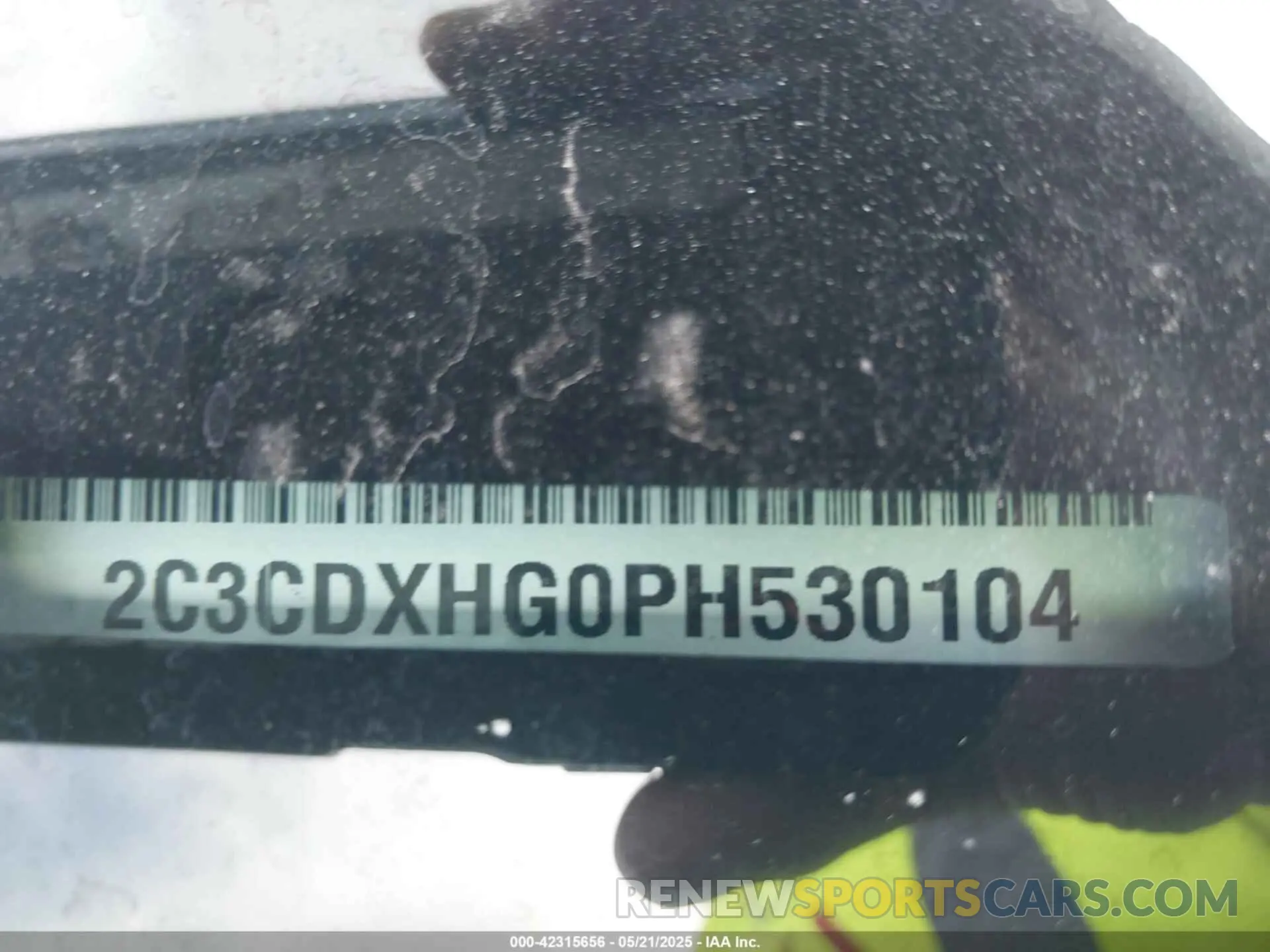 9 Фотография поврежденного автомобиля 2C3CDXHG0PH530104 DODGE CHARGER 2023