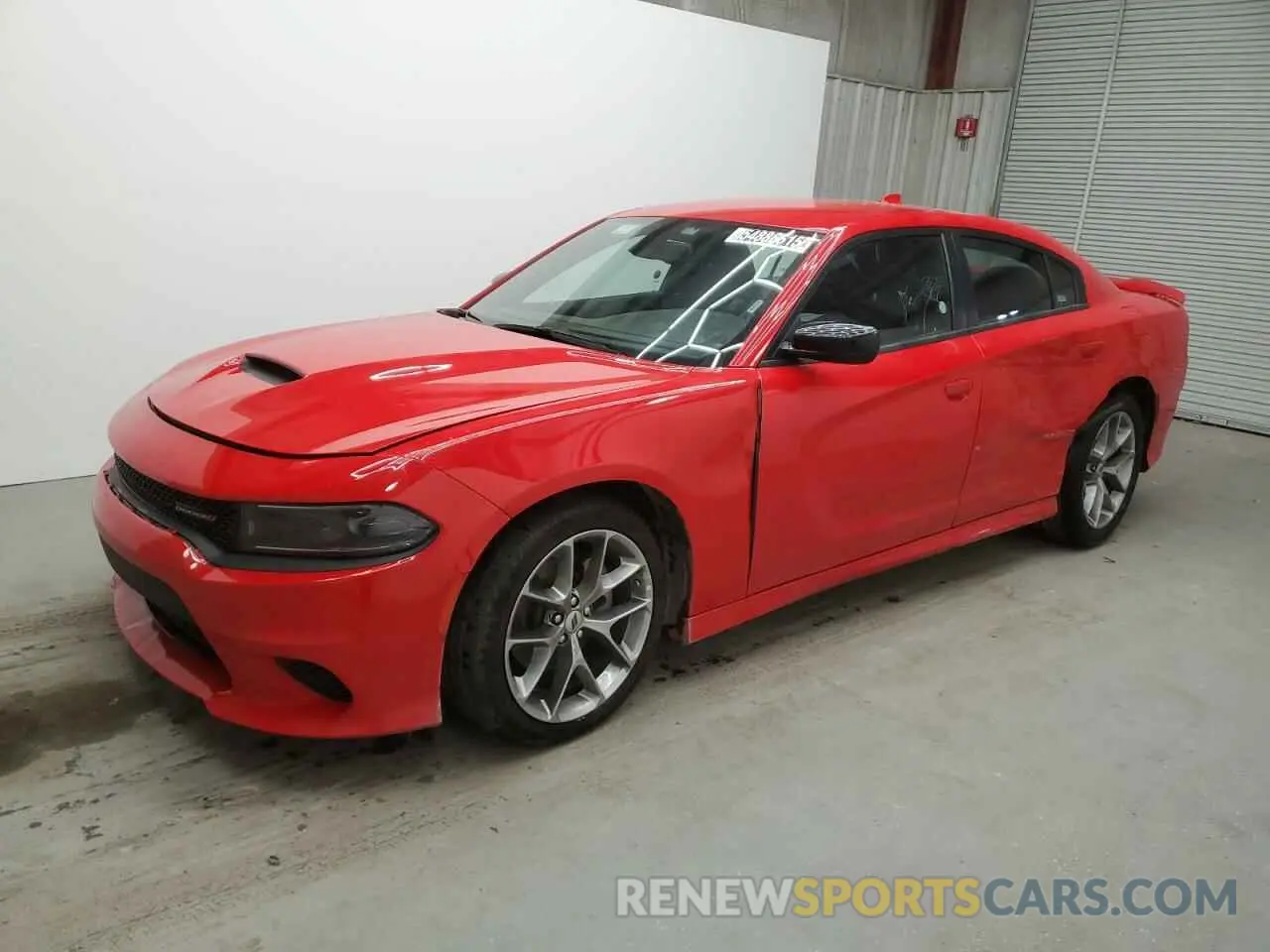 1 Photograph of a damaged car 2C3CDXHG0PH554452 DODGE CHARGER 2023