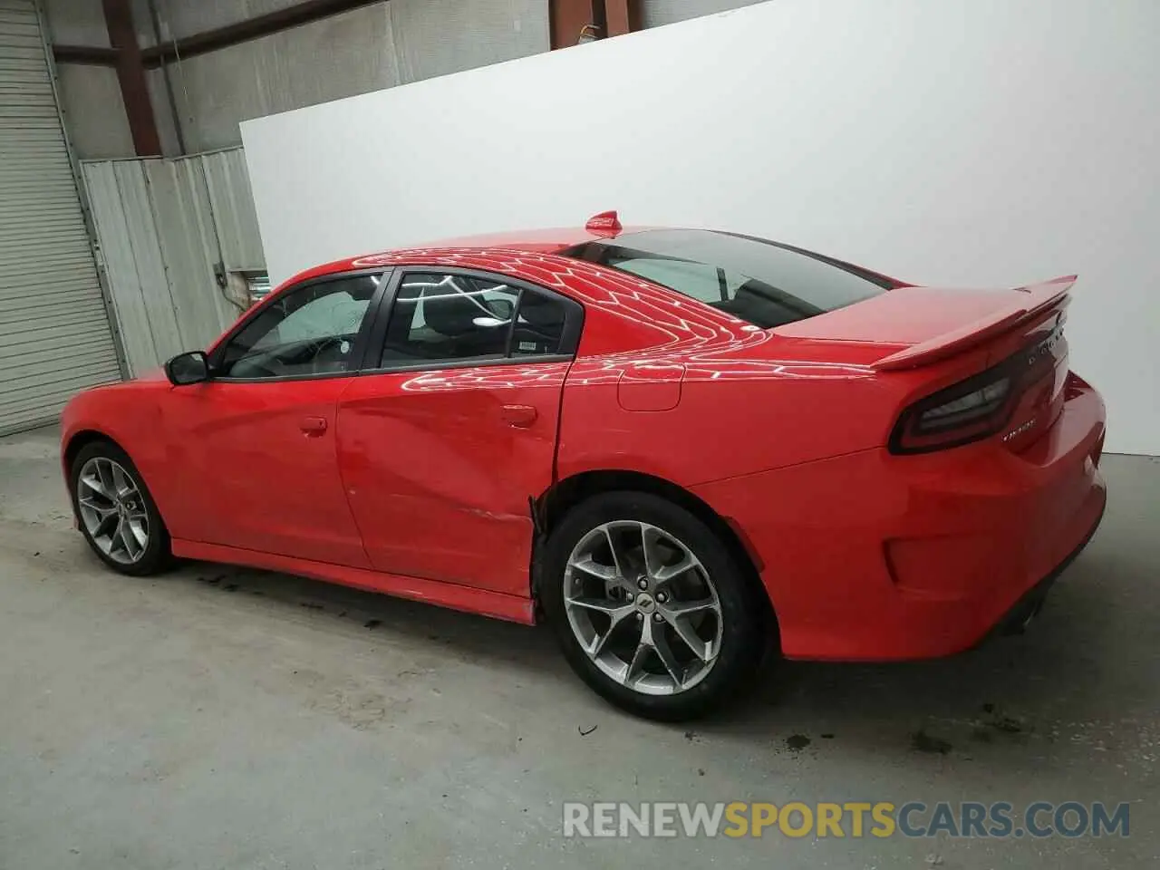 2 Photograph of a damaged car 2C3CDXHG0PH554452 DODGE CHARGER 2023