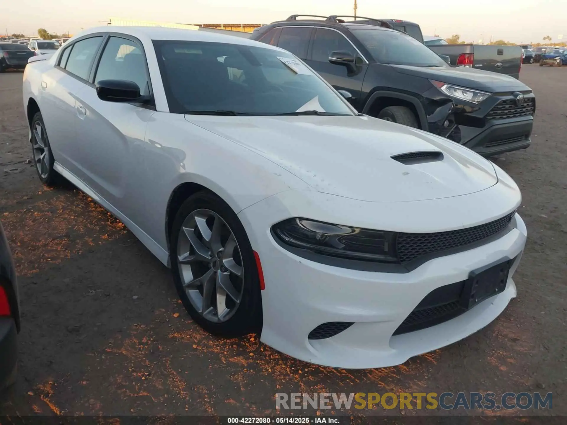 1 Photograph of a damaged car 2C3CDXHG0PH603374 DODGE CHARGER 2023