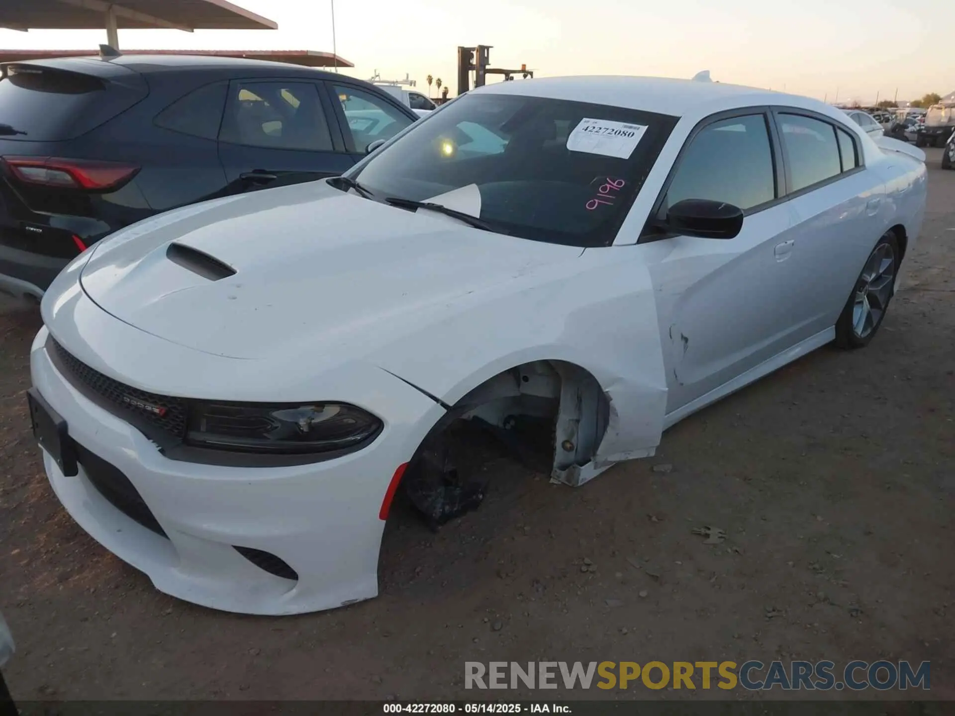 2 Photograph of a damaged car 2C3CDXHG0PH603374 DODGE CHARGER 2023