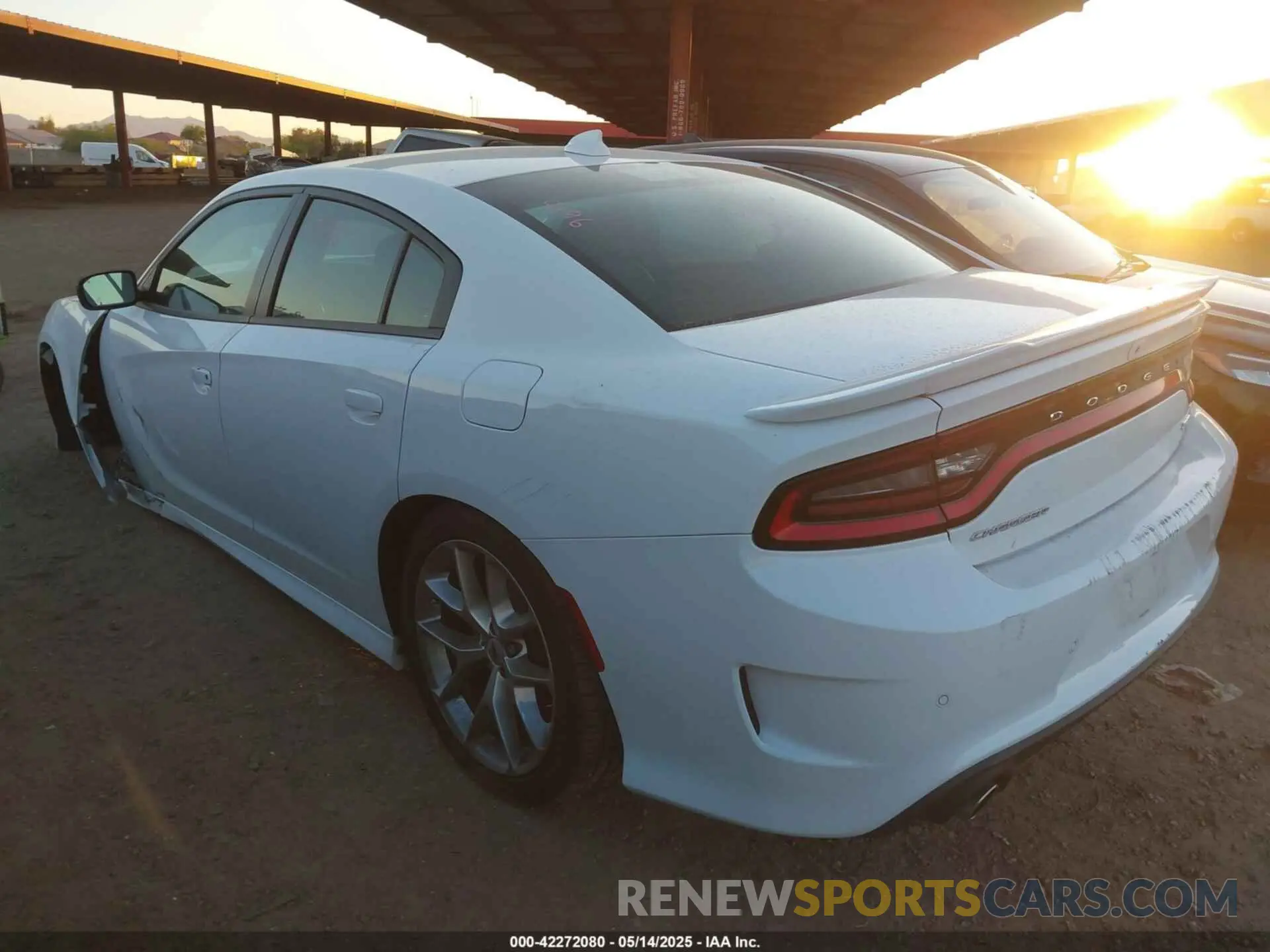 3 Photograph of a damaged car 2C3CDXHG0PH603374 DODGE CHARGER 2023